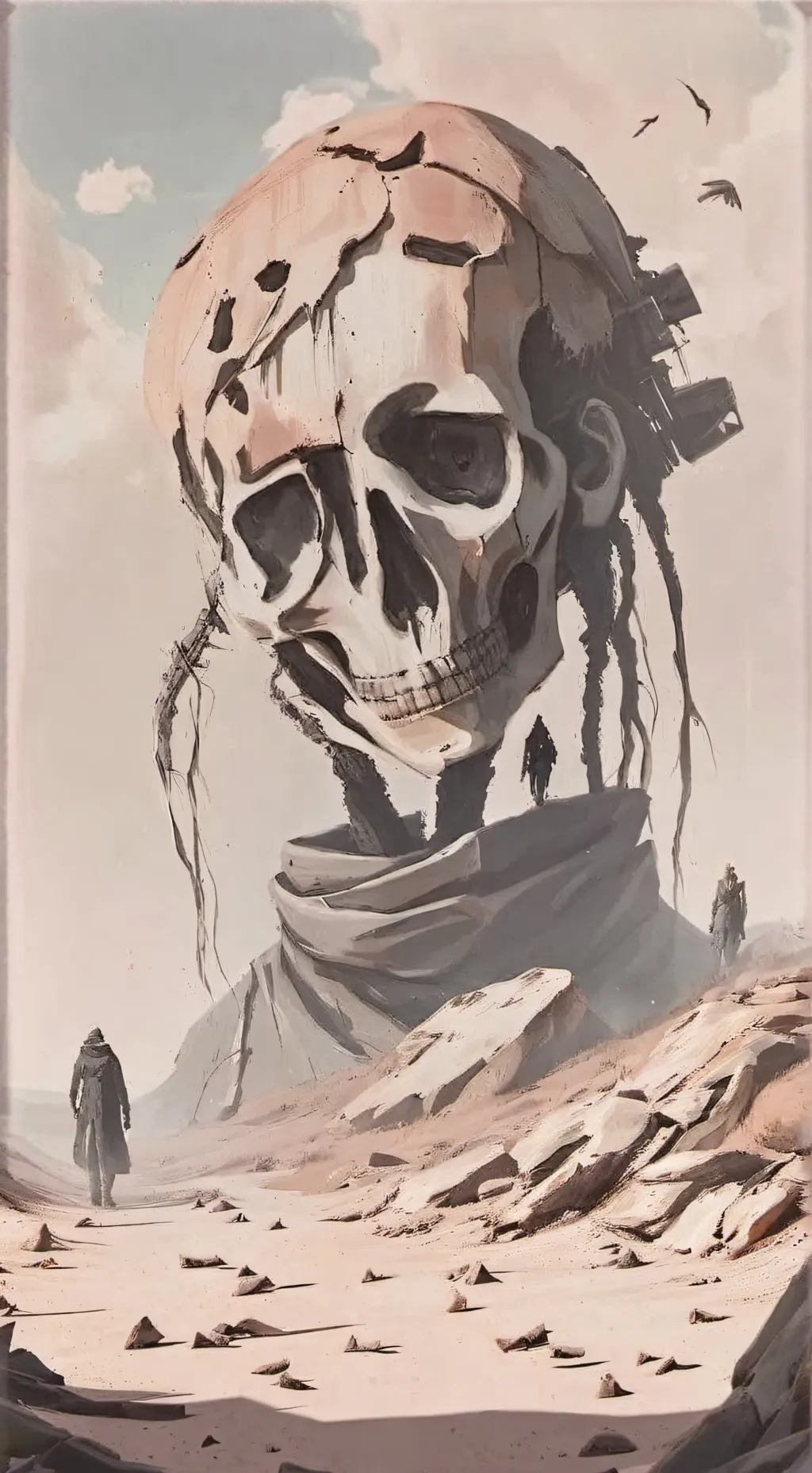 ai character: G&DC INFECTION AU background