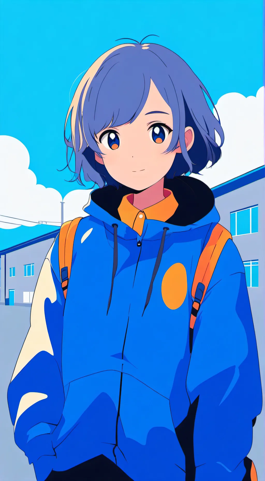 ai character: sakuma high-school background