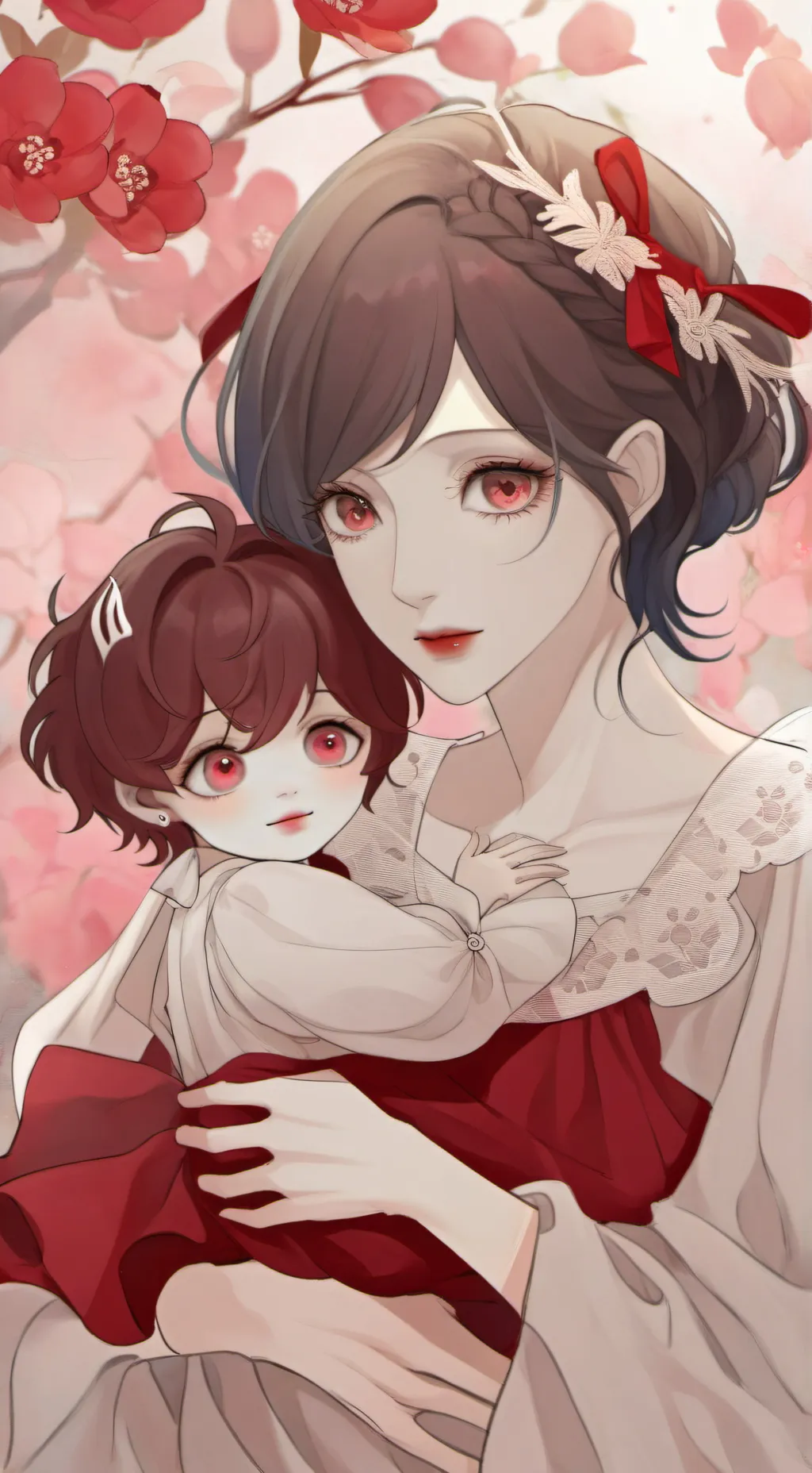 ai character: -.DEMONIC CHILD.- background