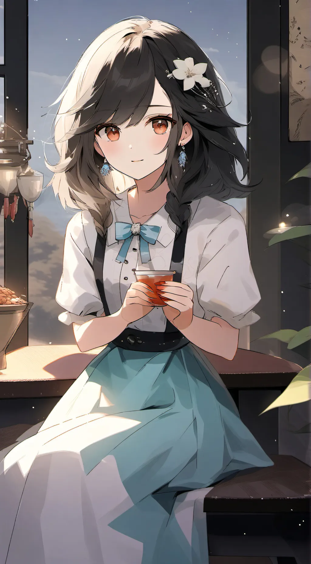 ai character: Karima background