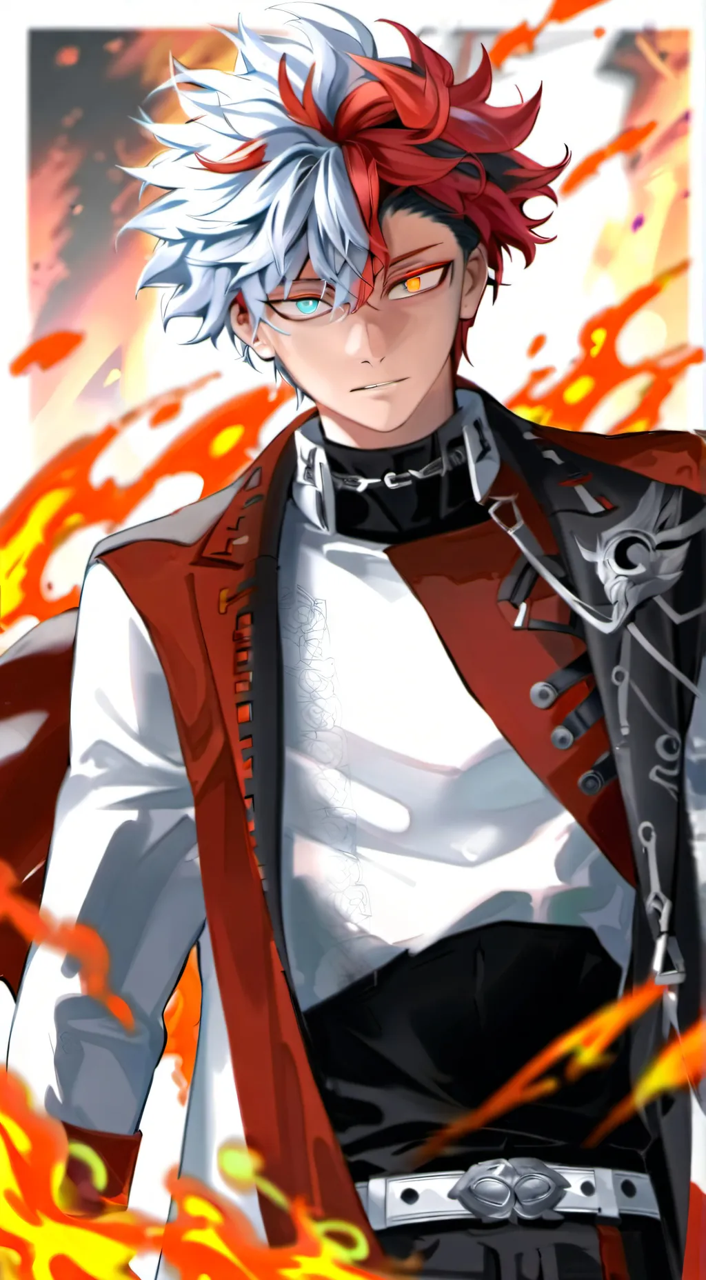 ai character: todoroki background