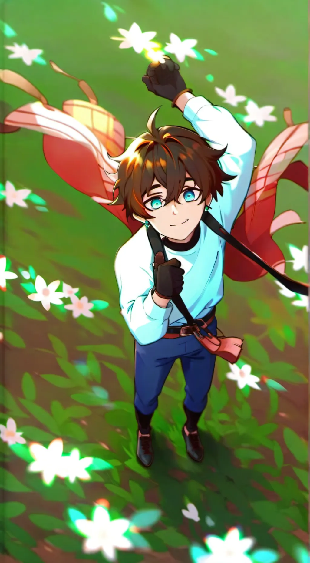 ai character: Энди background