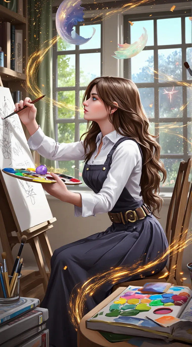 ai character: mha maddness background