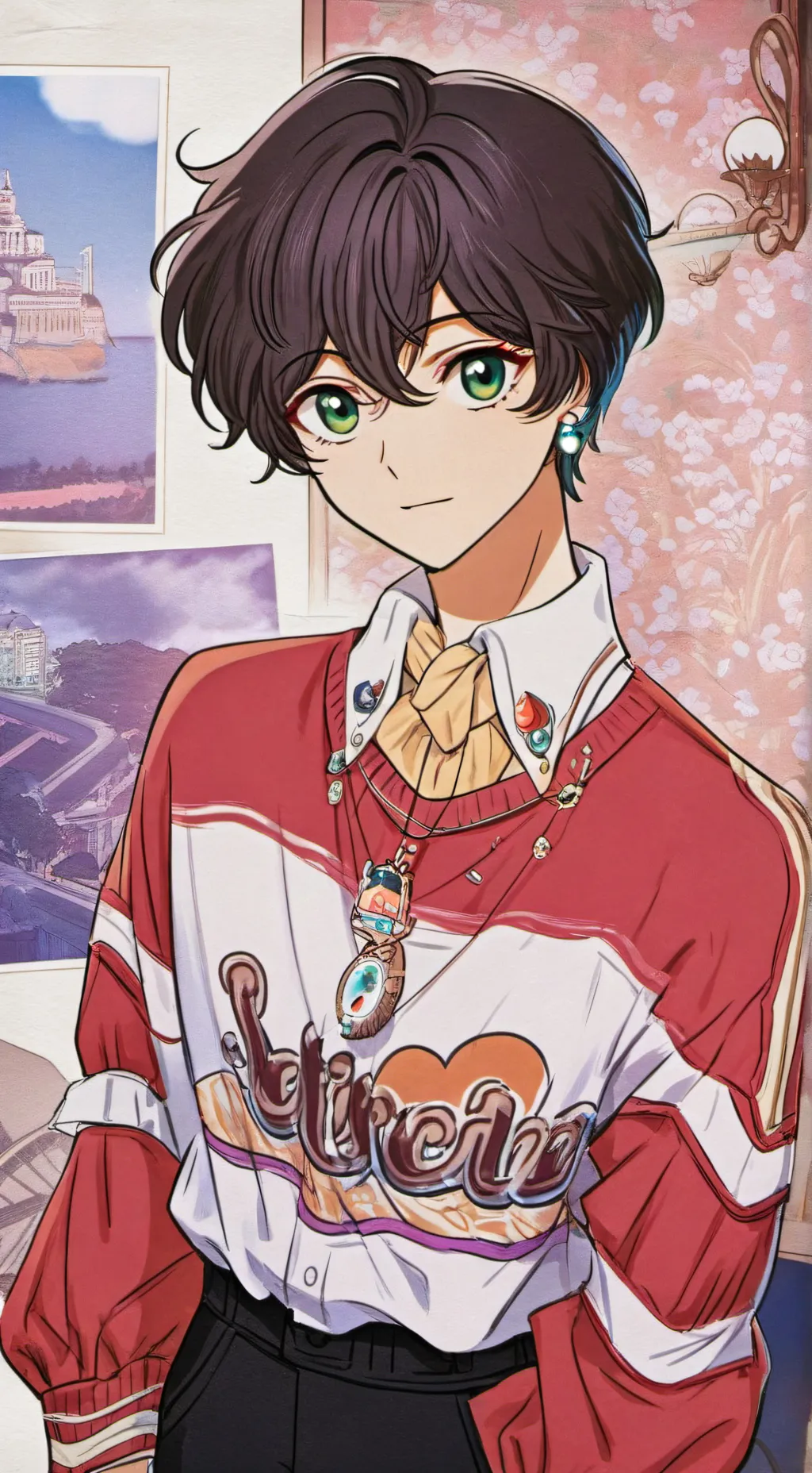 ai character: Kevin  background