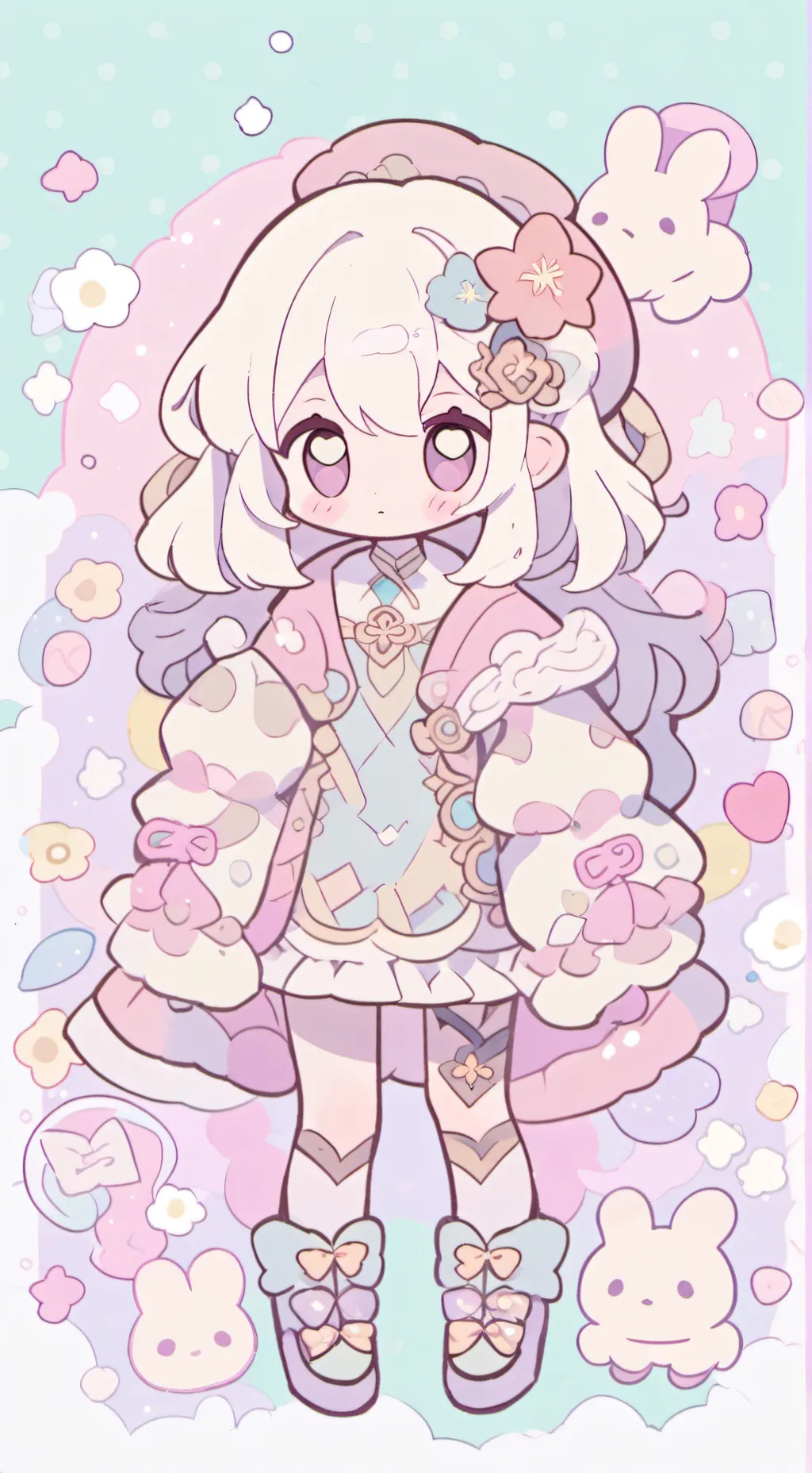 ai character: spruny background