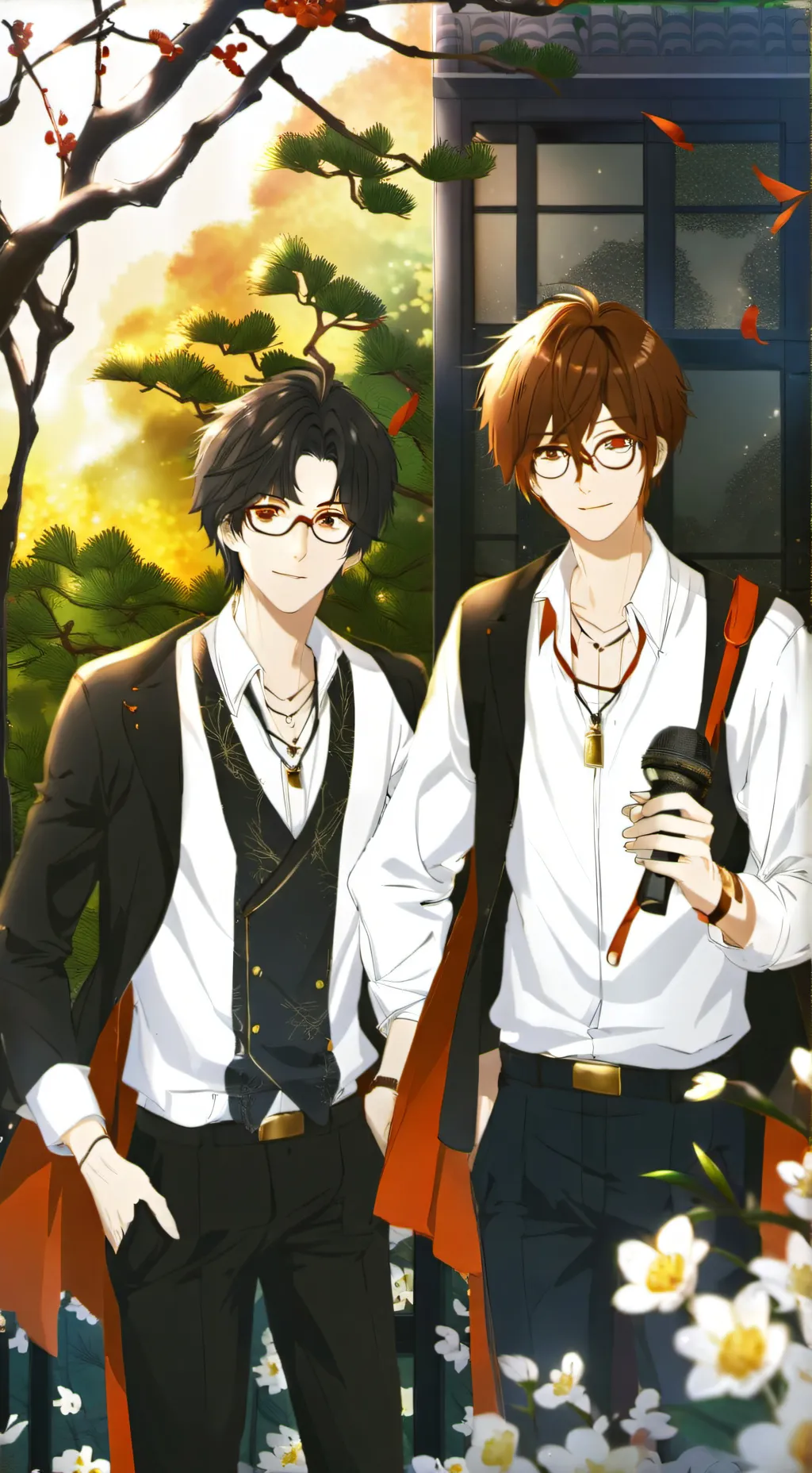 ai character: Nobara fights Yuji background