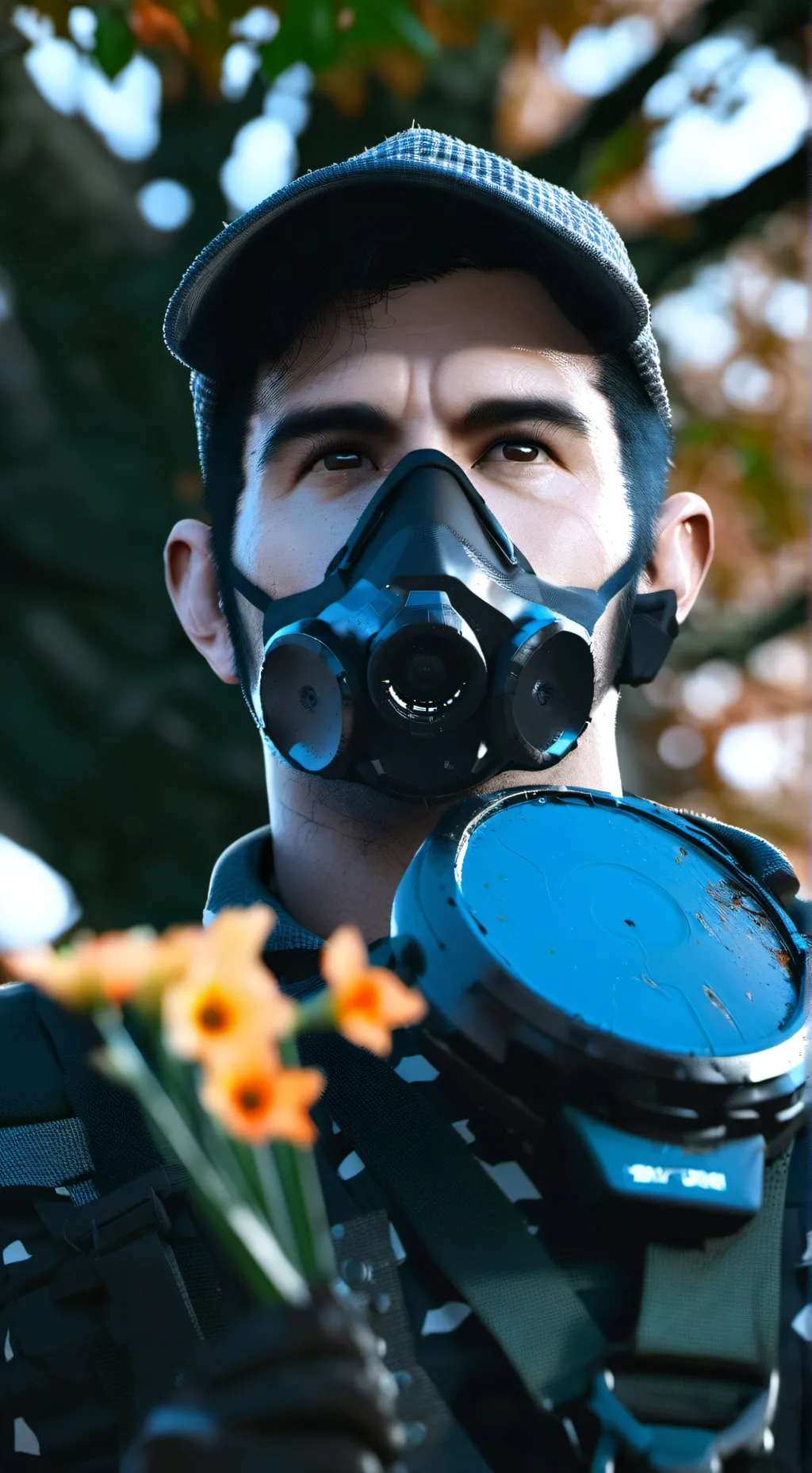 ai character: corruption  background