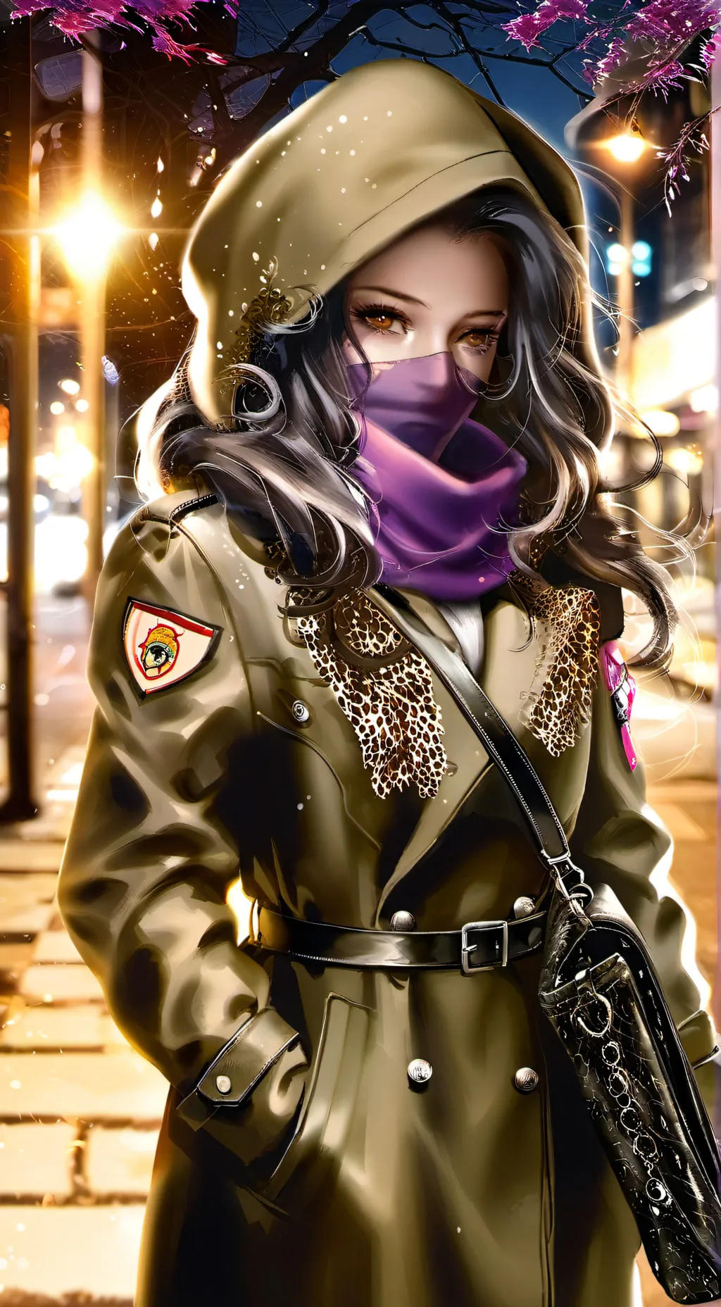 ai character: Lexy background