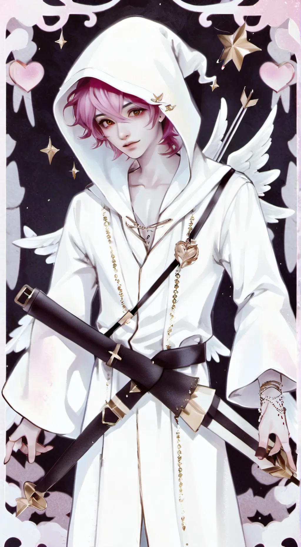 ai character: 💘Halo💘 background