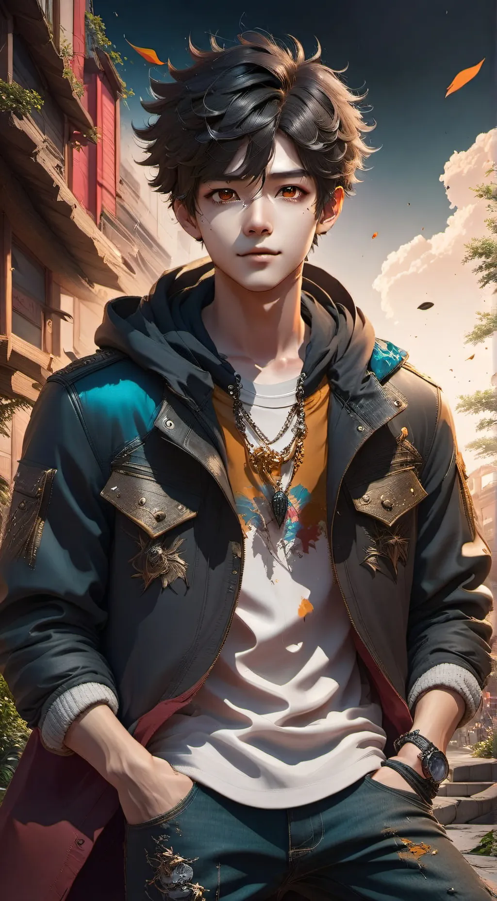 ai character: Zac the Anime Enthusiast background