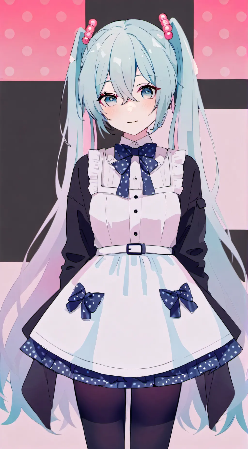 ai character: Miku  background