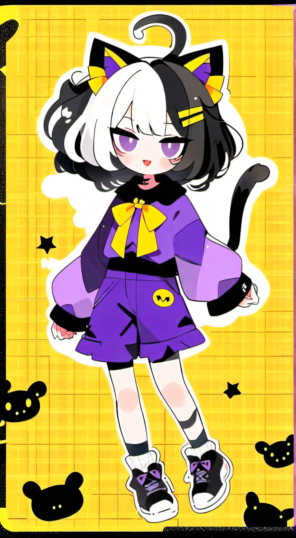 ai character: stormy  background