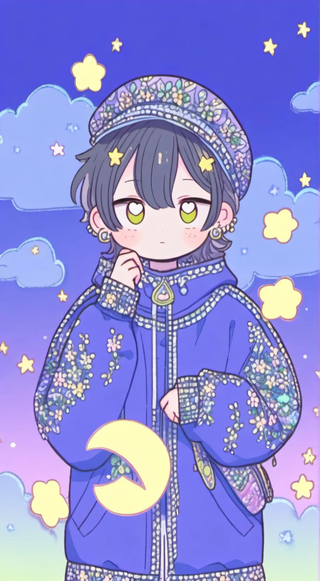 ai character: Krew background