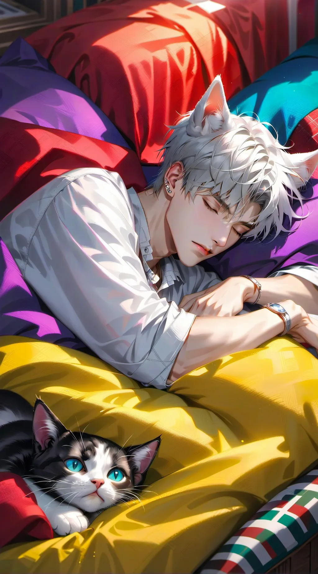 ai character: Сэмюэль background