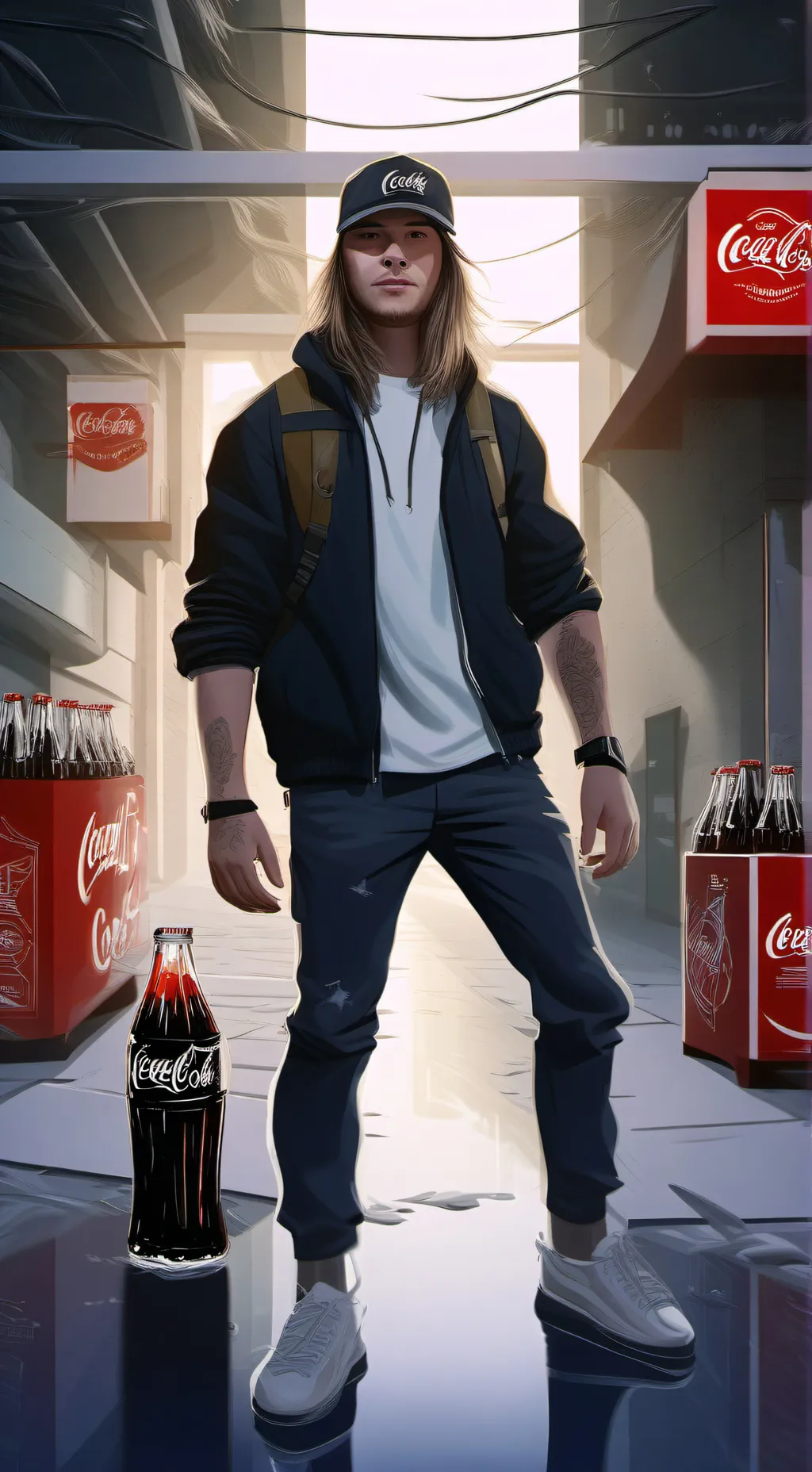 ai character: Alexander  background