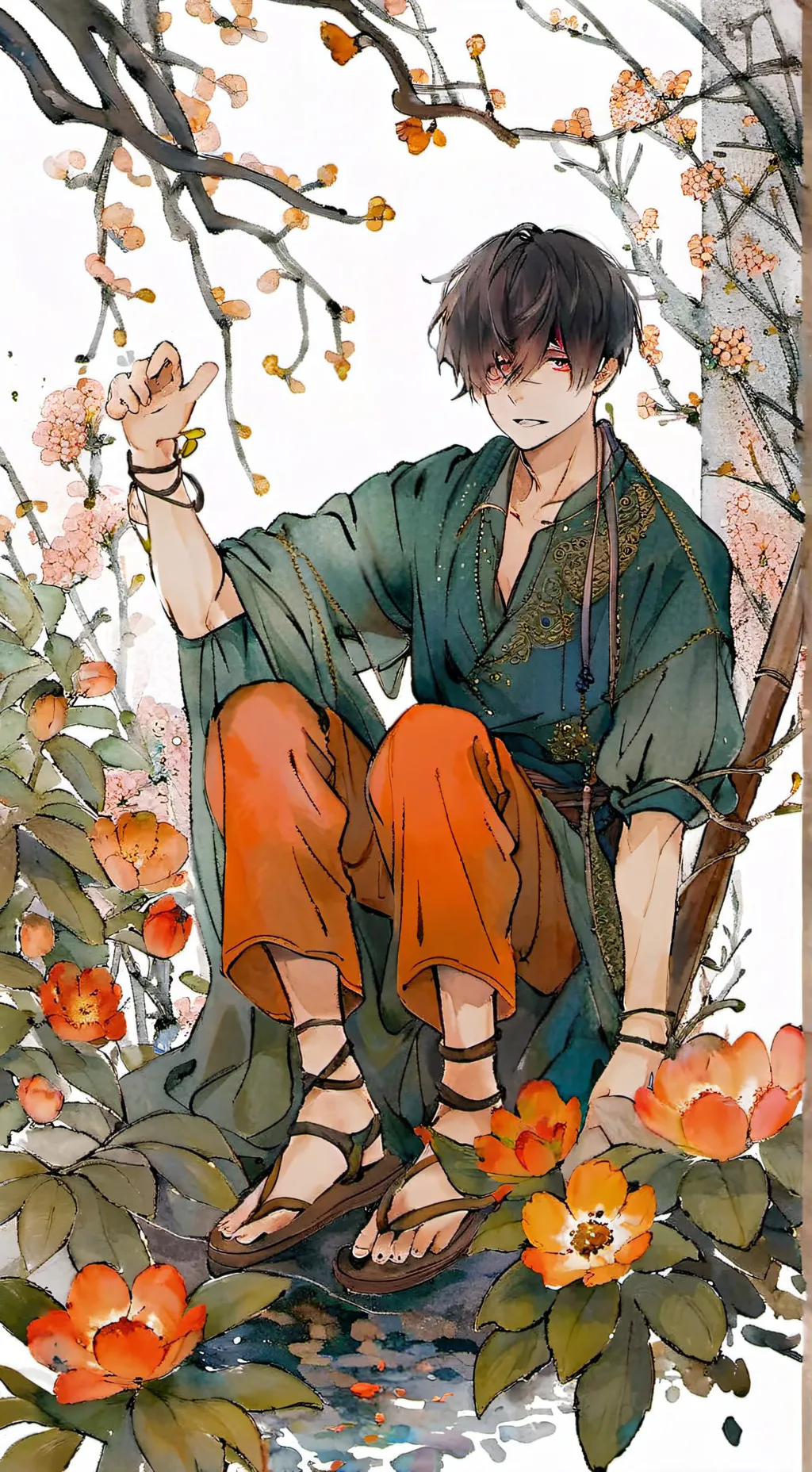 ai character: ★†Лорен†★ background