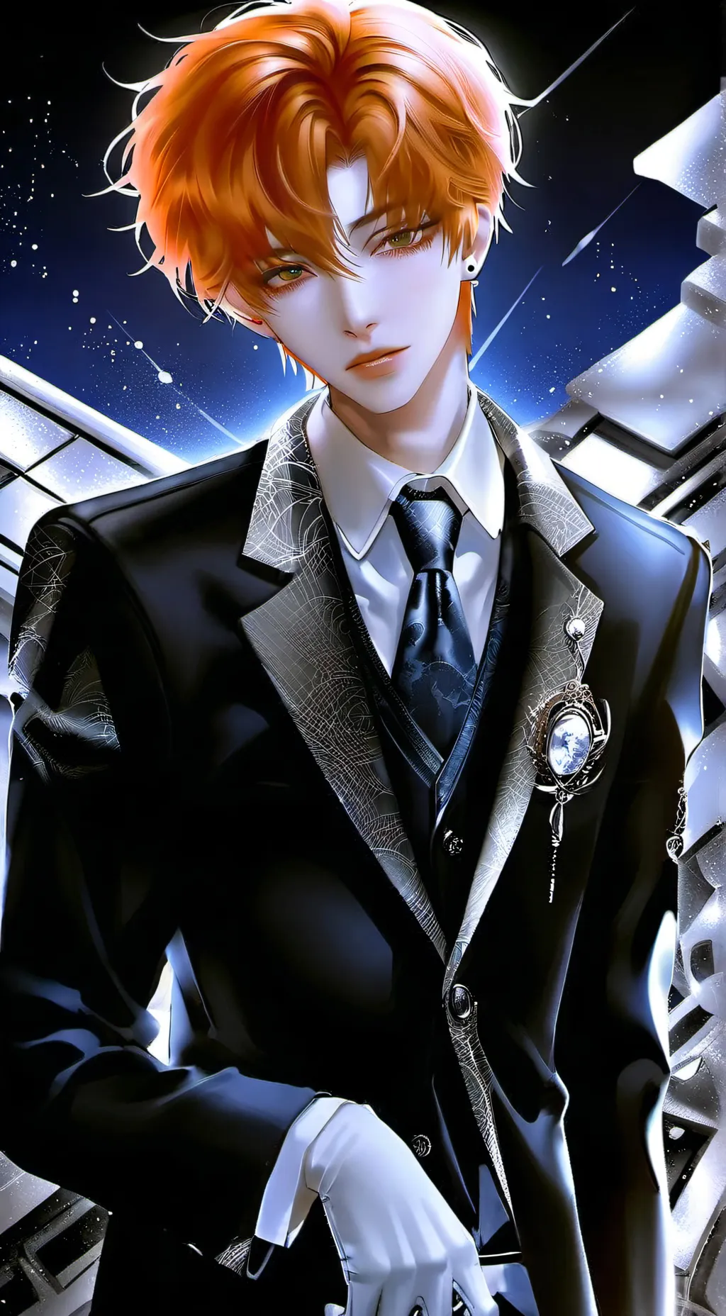 ai character: Damien Winer Ashe background