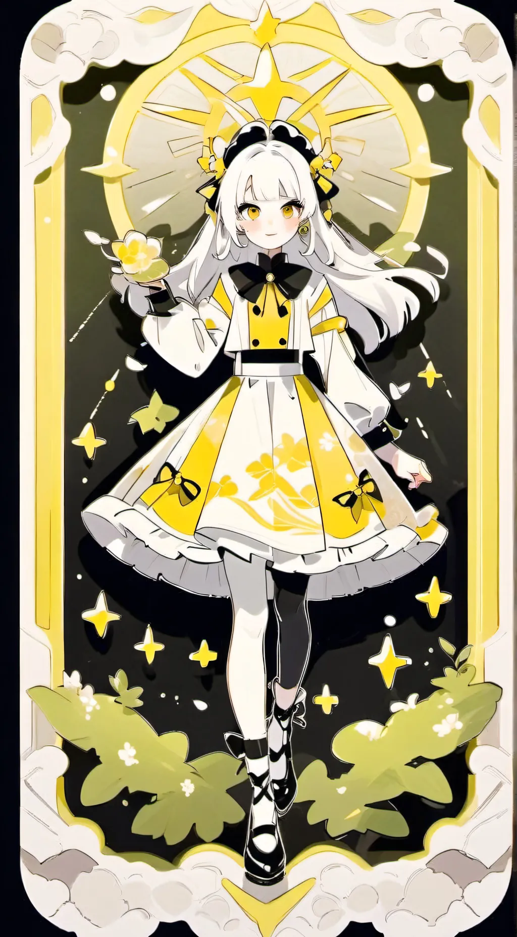 ai character: Etick e Emily background