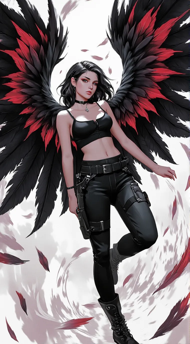 ai character: Asuka  background