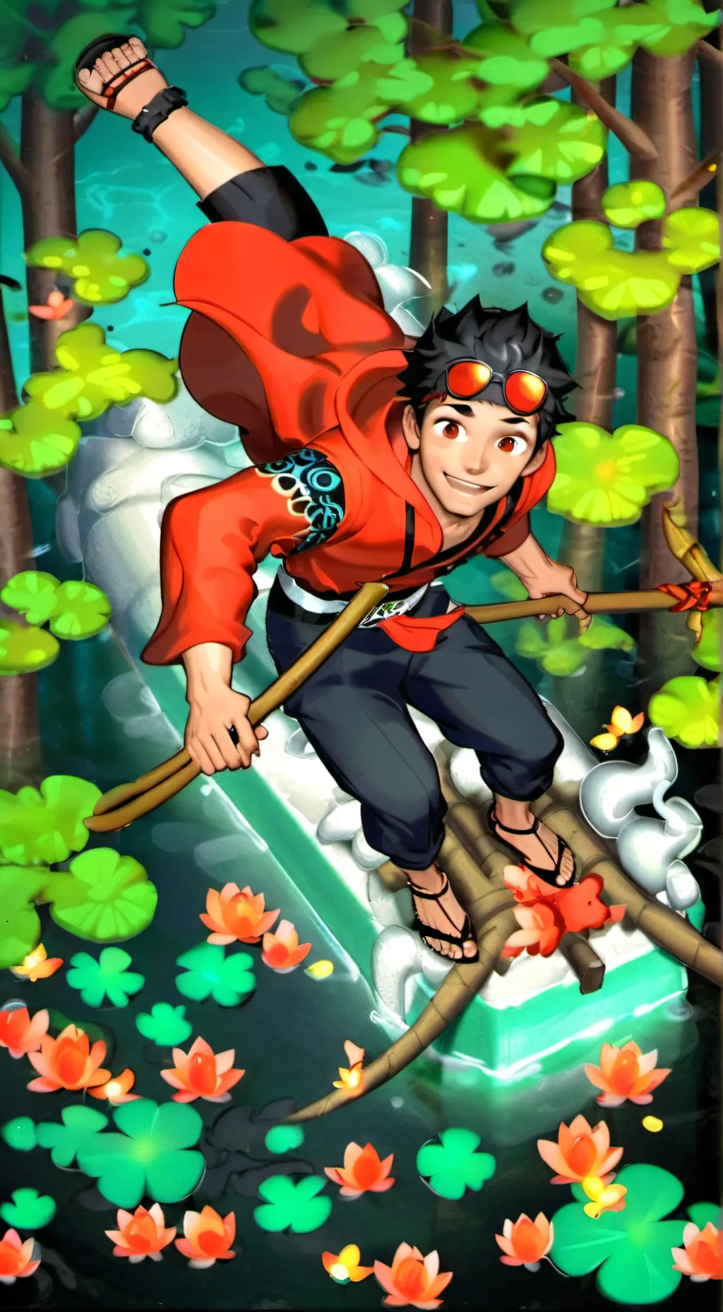 ai character: yomito background