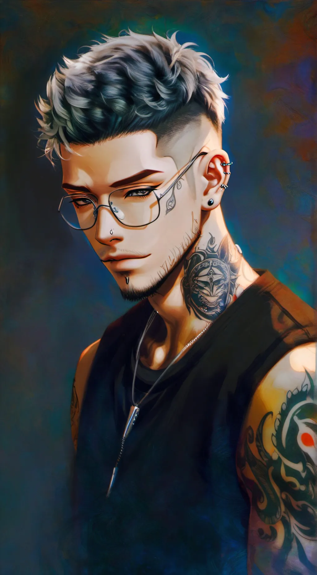 ai character: Ike Nixon background