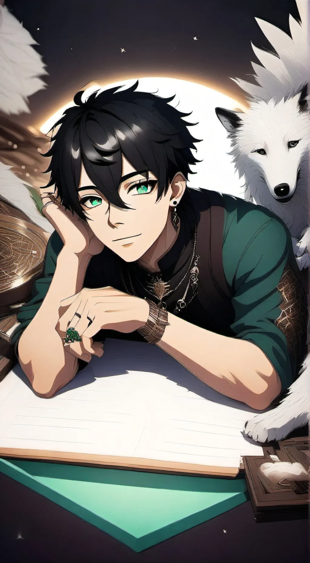 ai character: Kymco  background