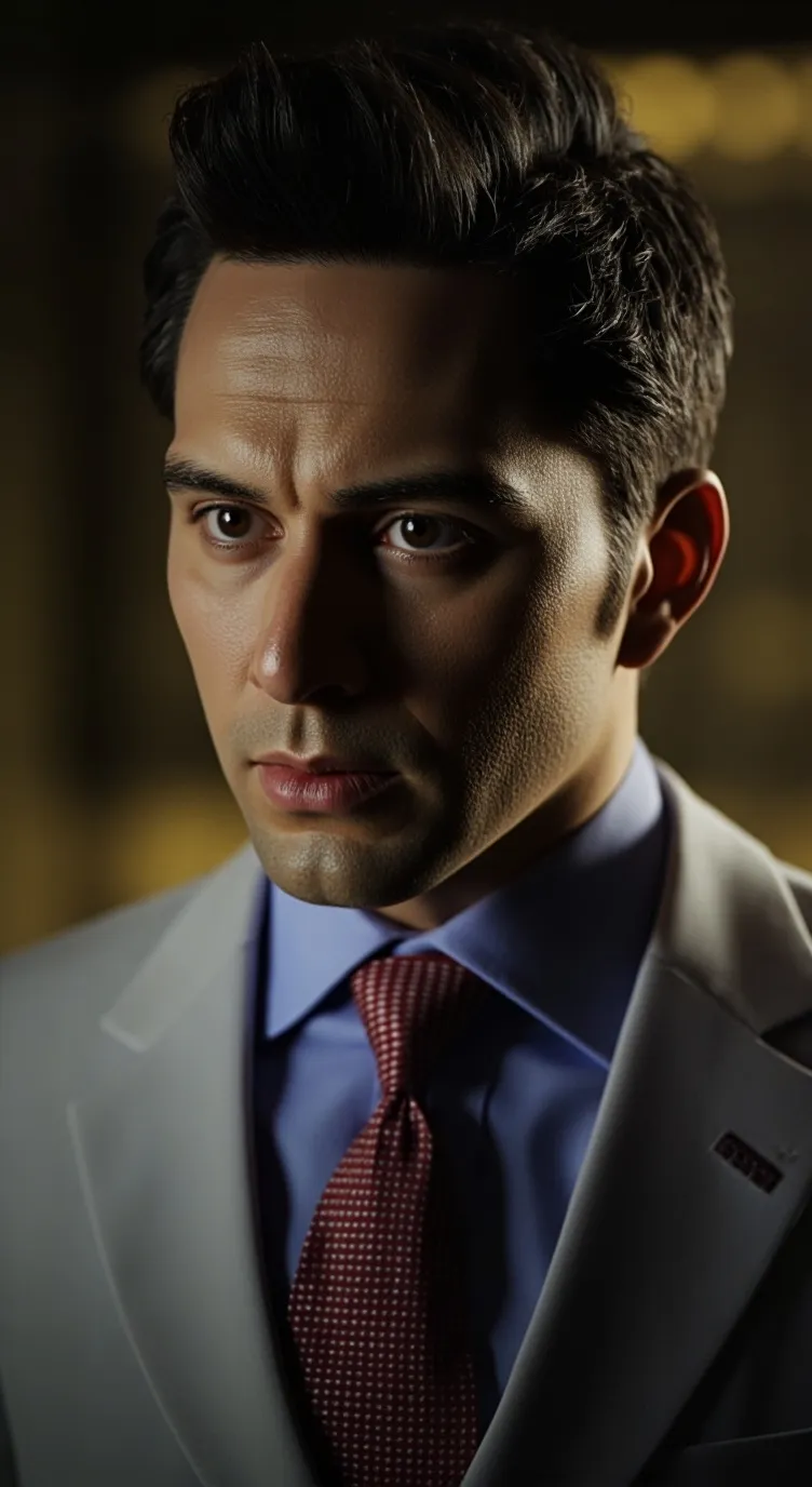 ai character: hair cut job background