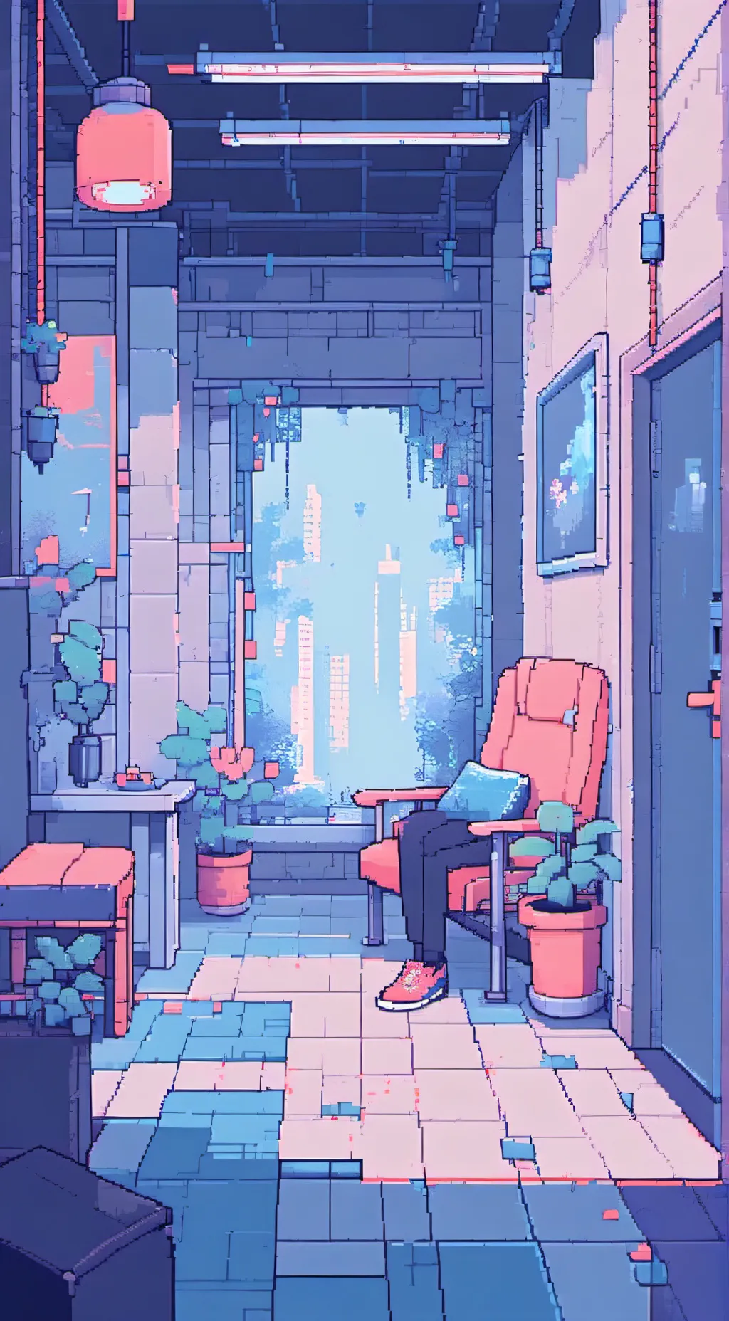 ai character: spruki.fake background