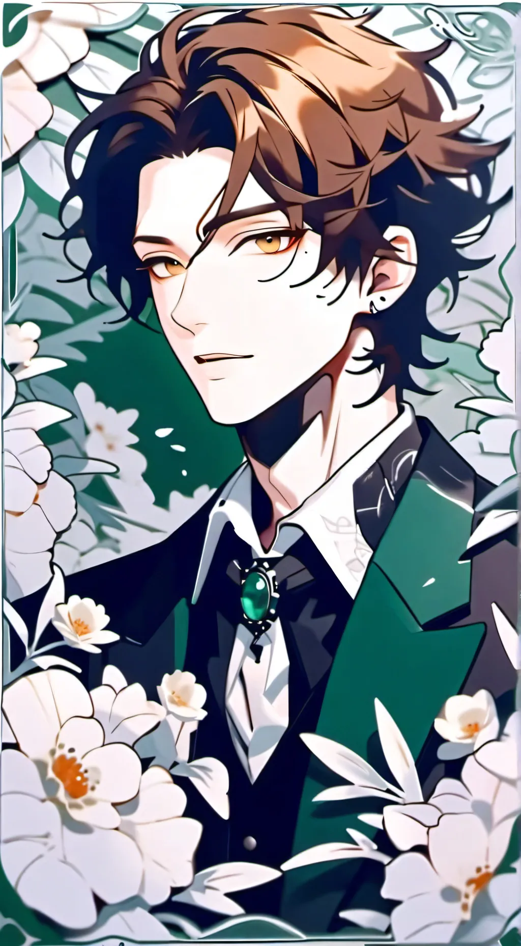 ai character: Mark background