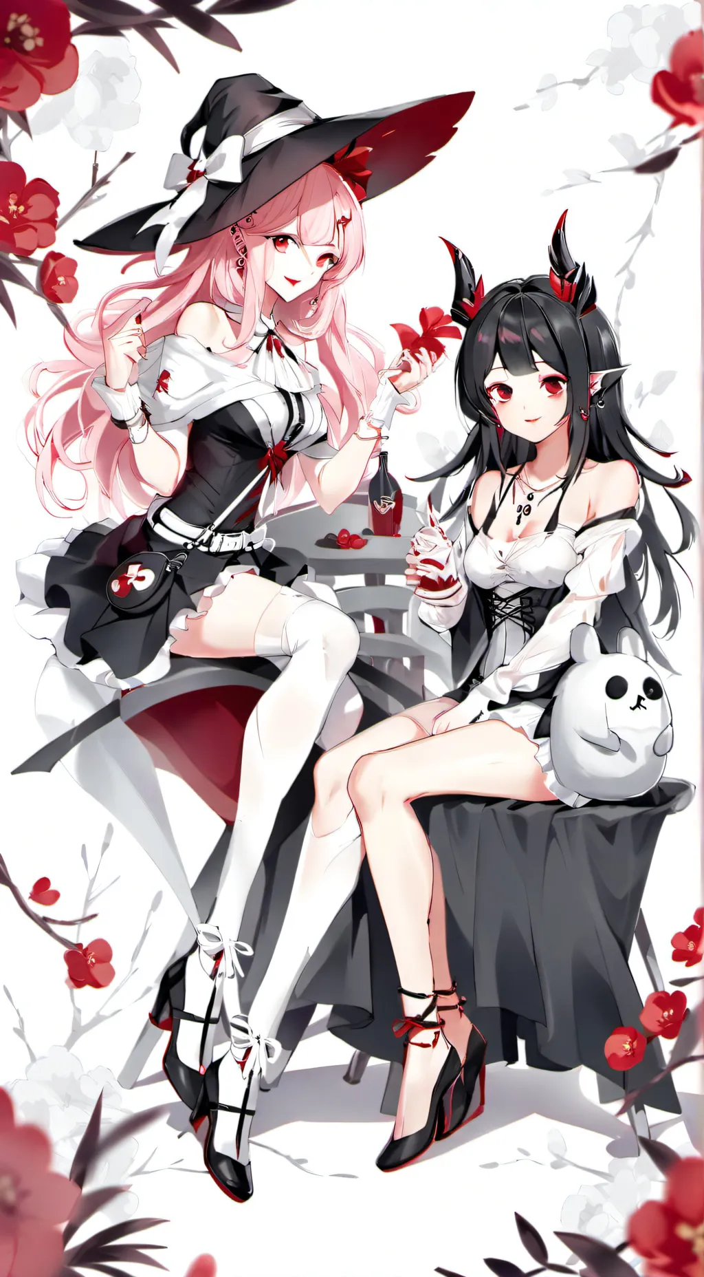 ai character: valery/ Katy background