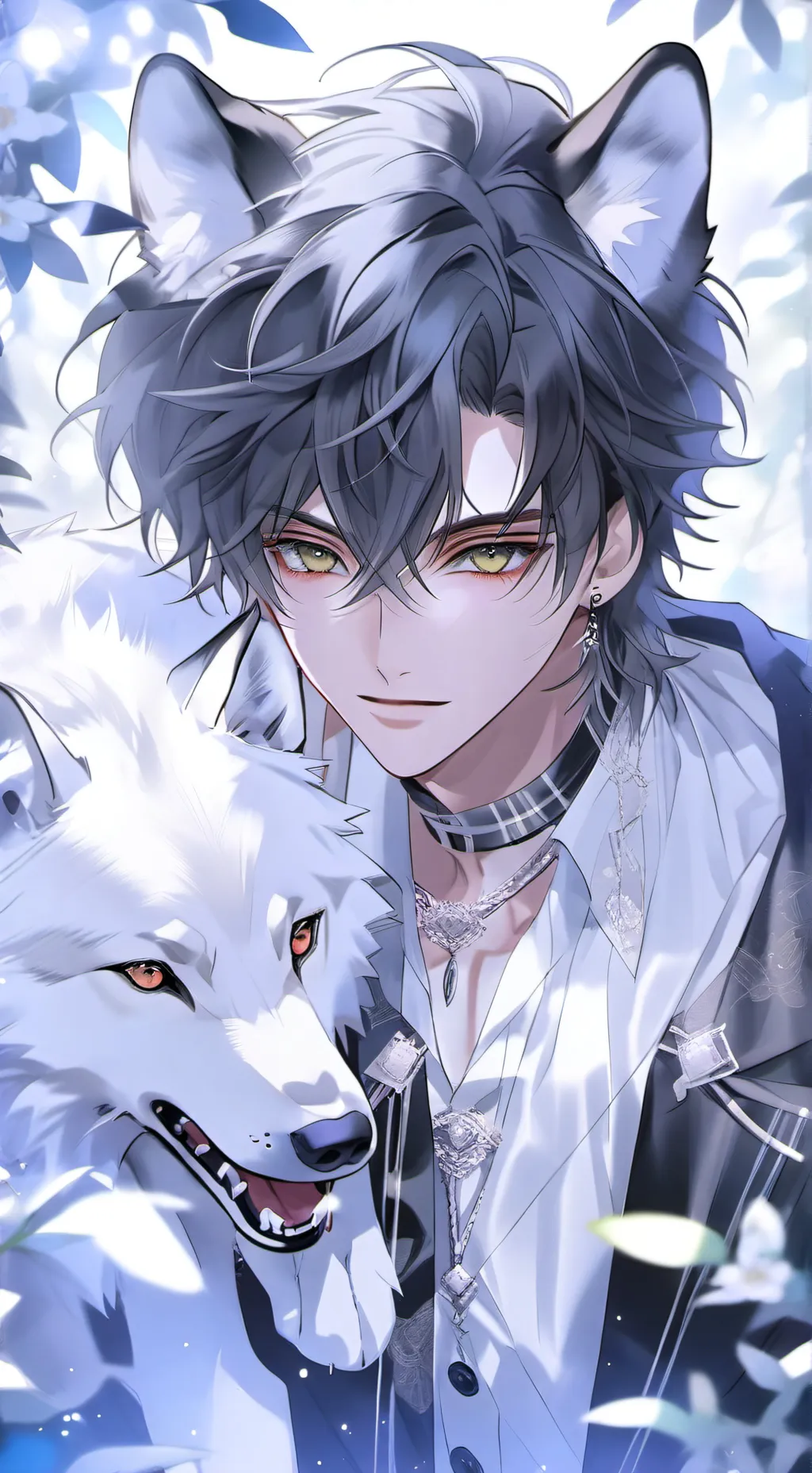 ai character: Airna🌙 background