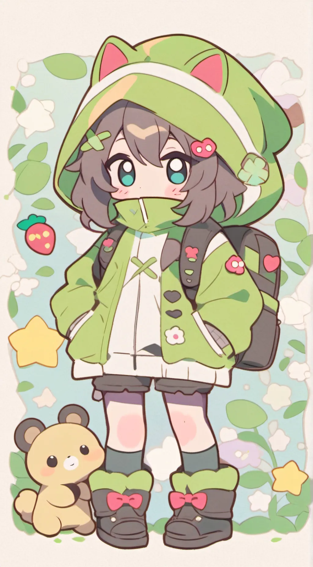 ai character: кимя background