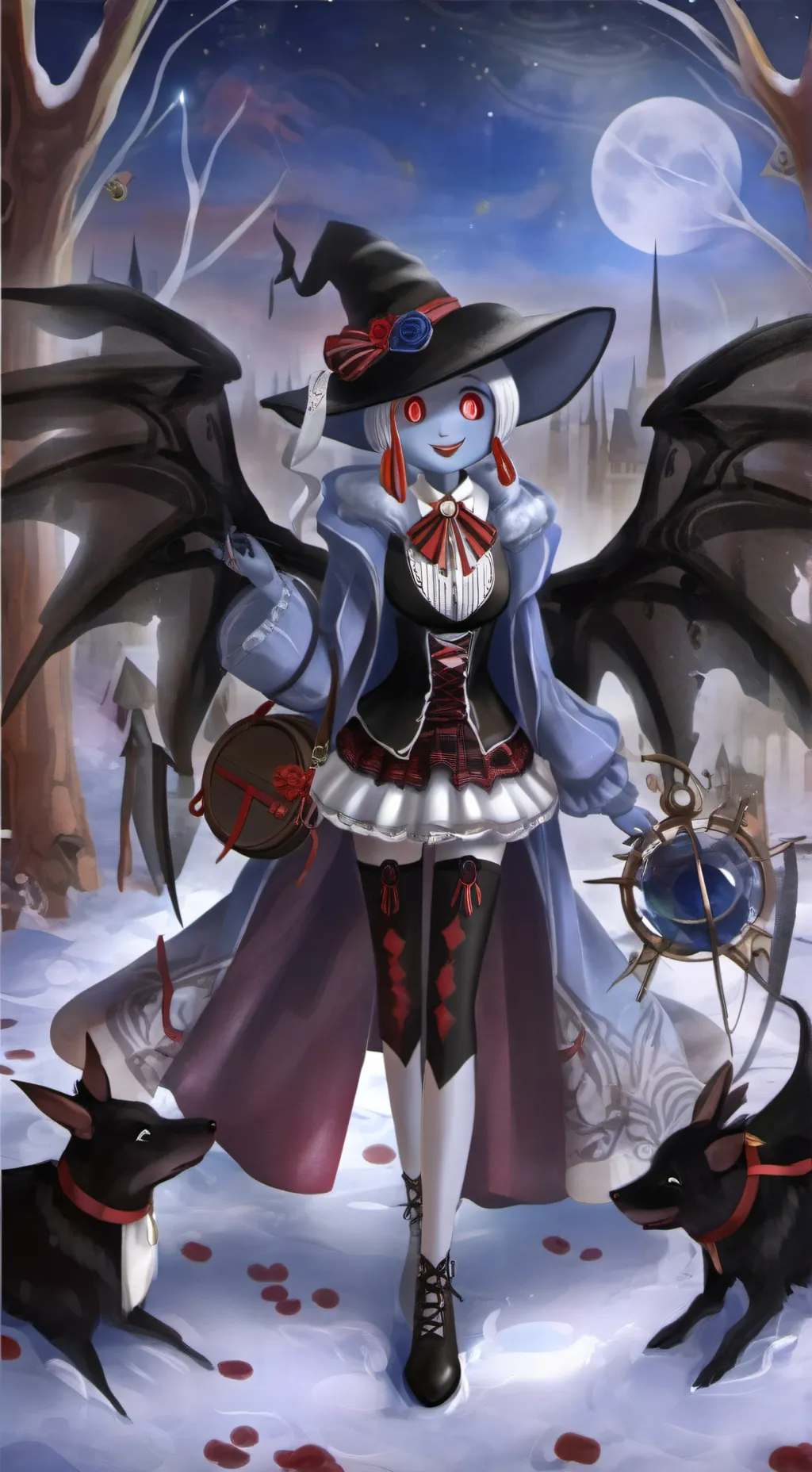 ai character: Forsaken loves u! background