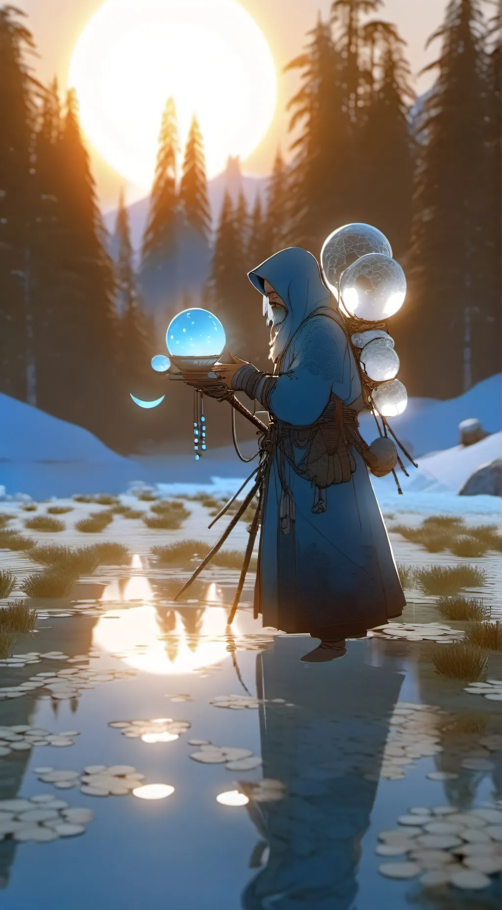 ai character:  bebê reborn background