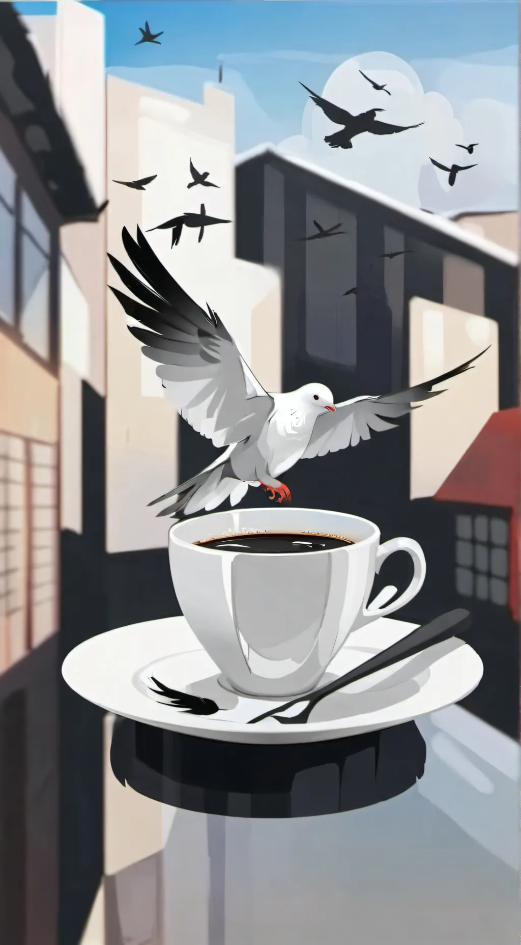 ai character: all girl school  background