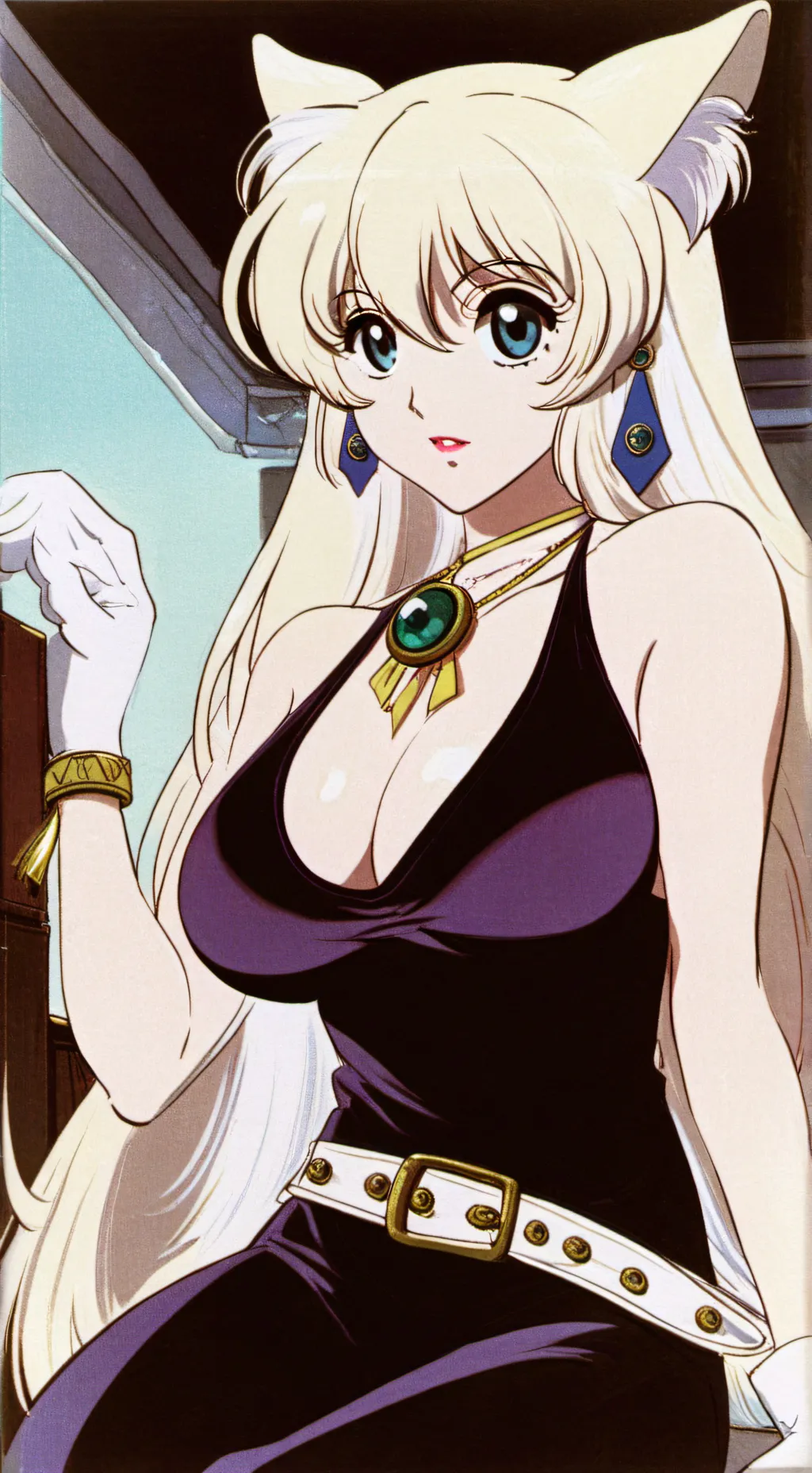 ai character: heat experiment background