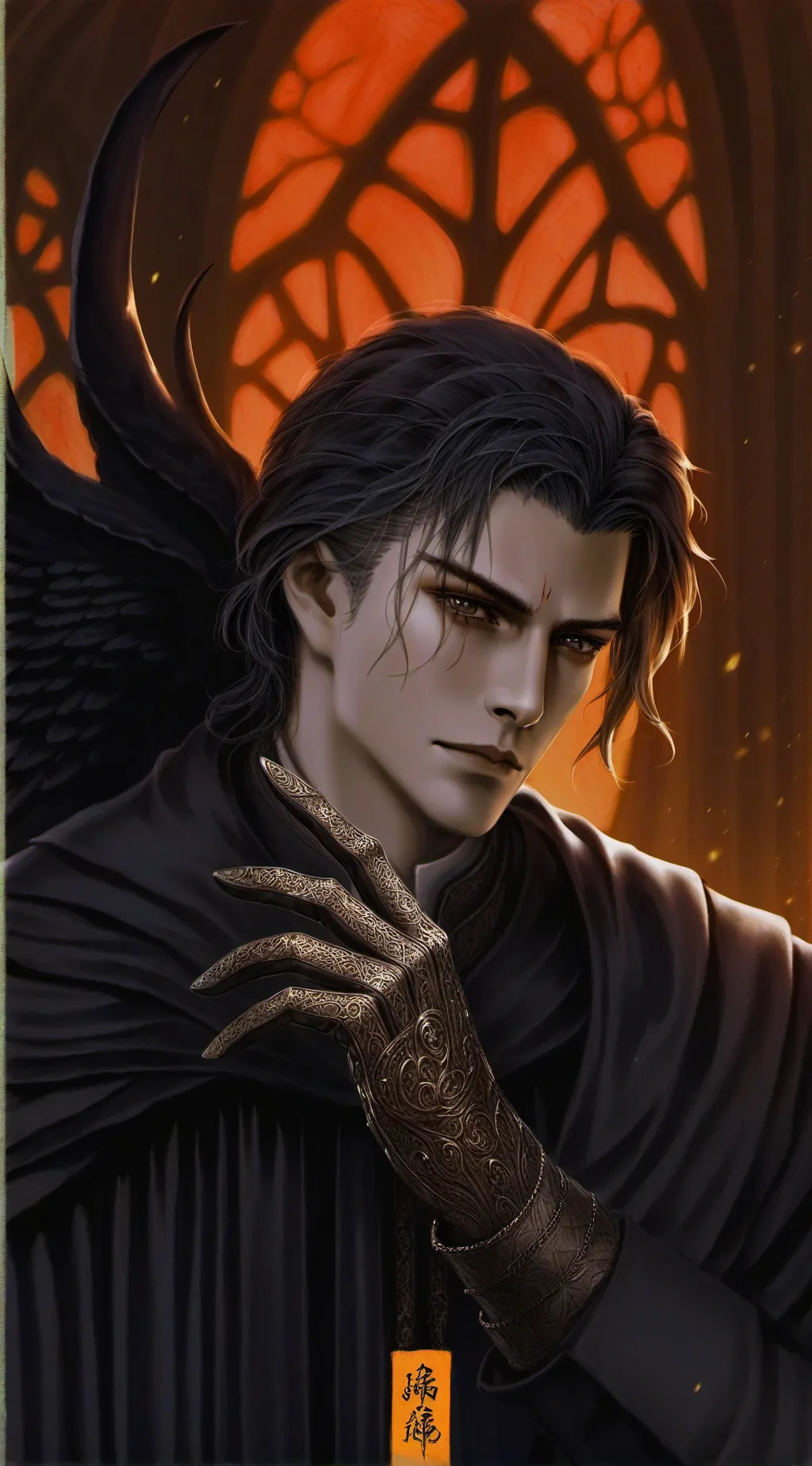 ai character: Corrupt Nature background