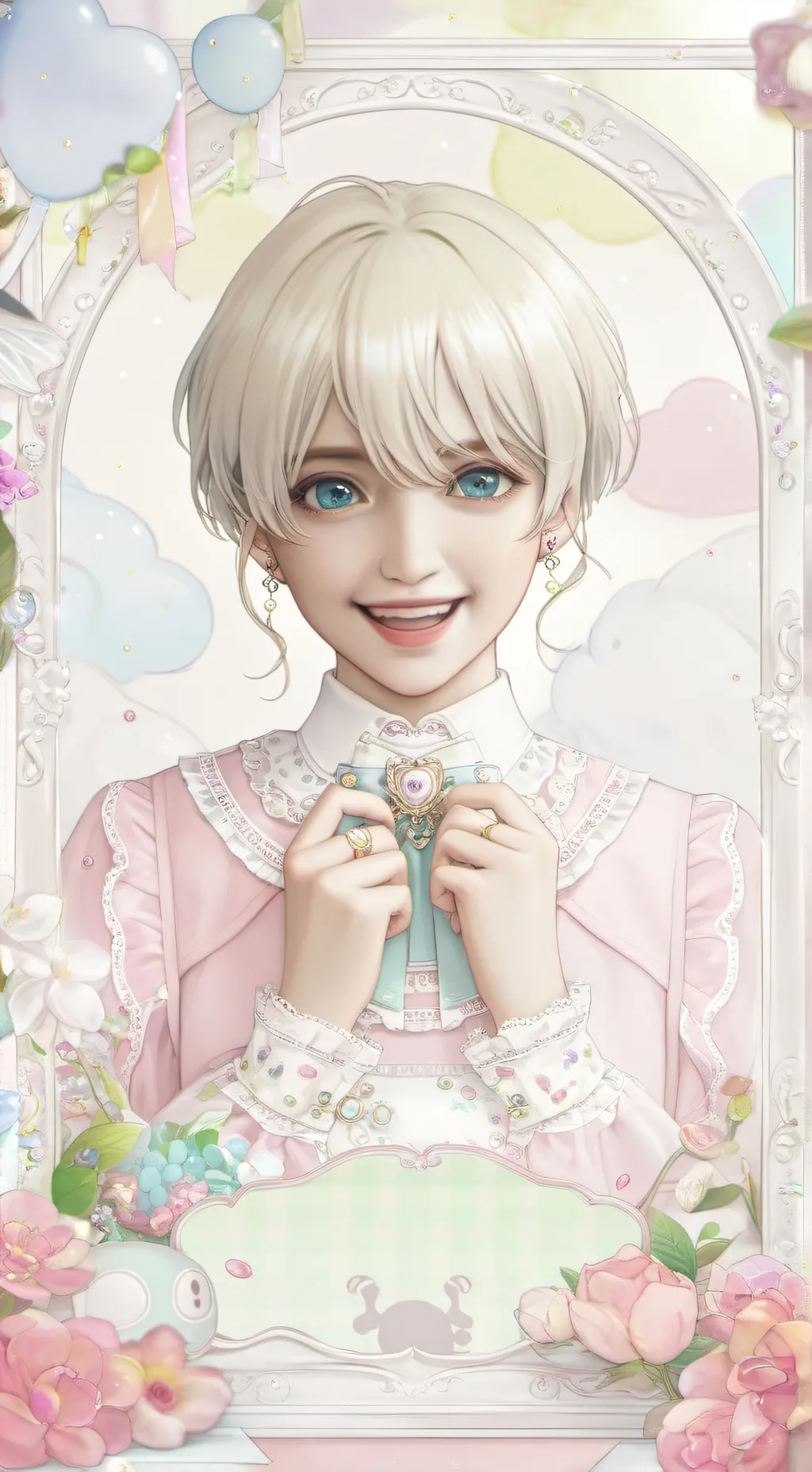 ai character: mha×hp background