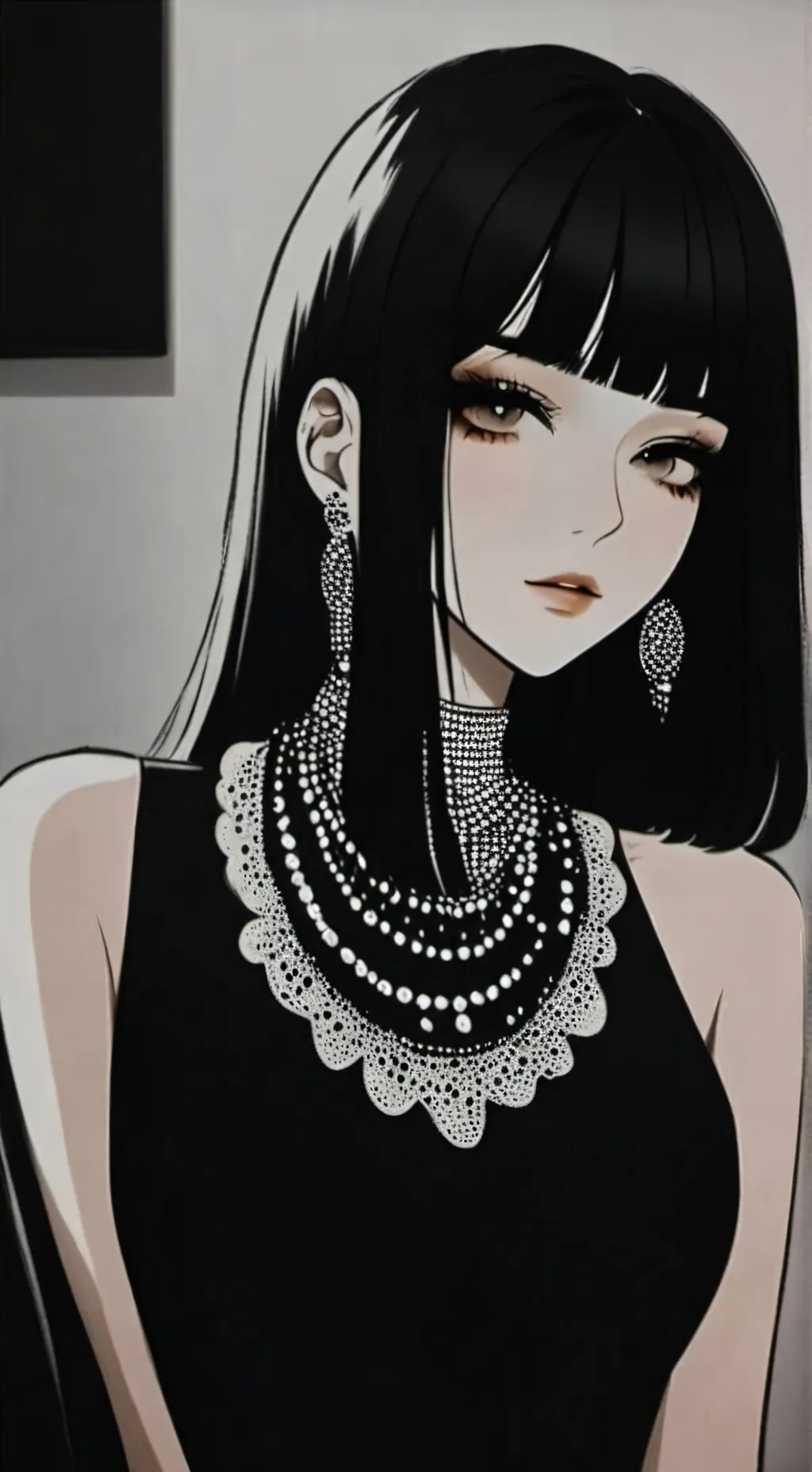 ai character: ☆ Raven ☆ background