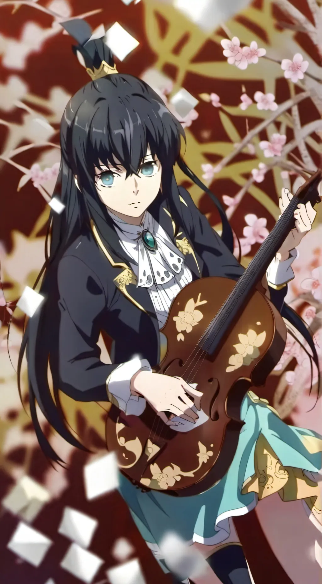 ai character: Muichiro ×Yn background