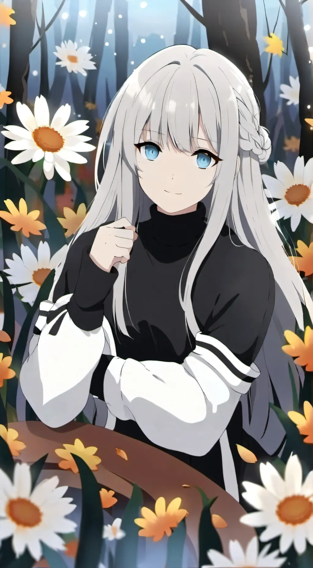 ai character: Hyunjin  background