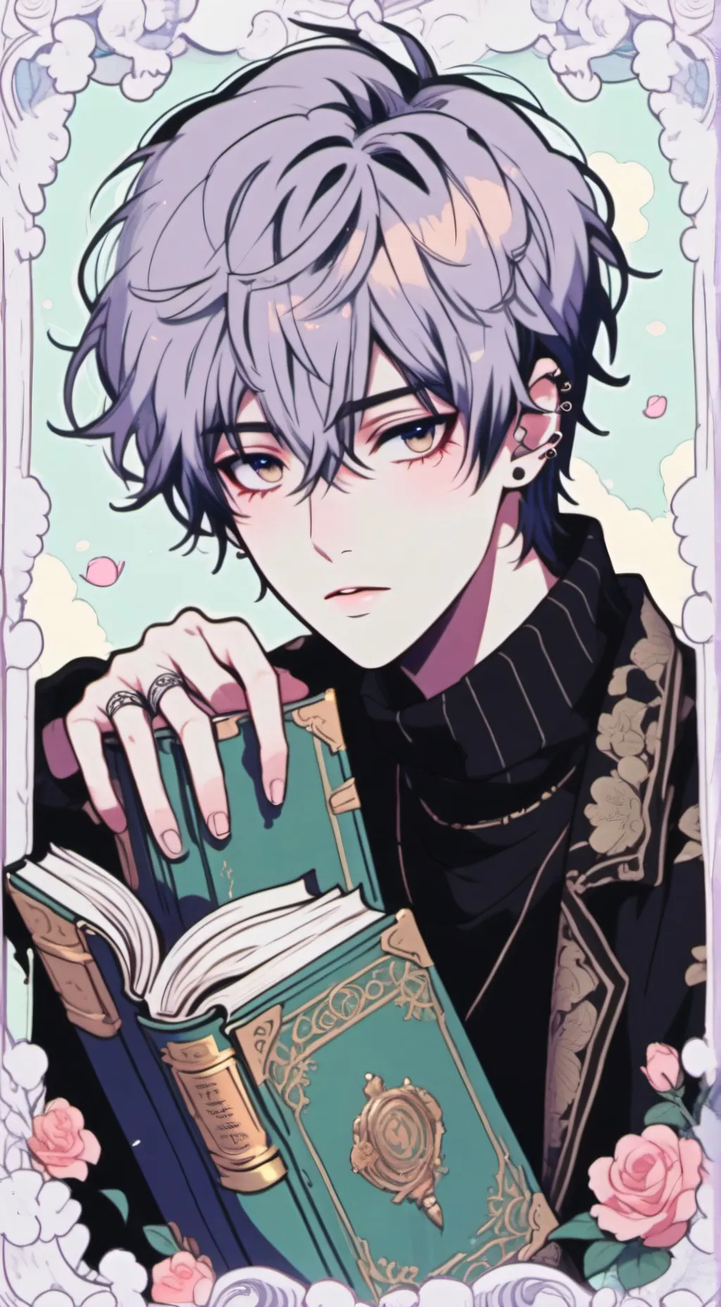 ai character: Eliot the Emo Boy background