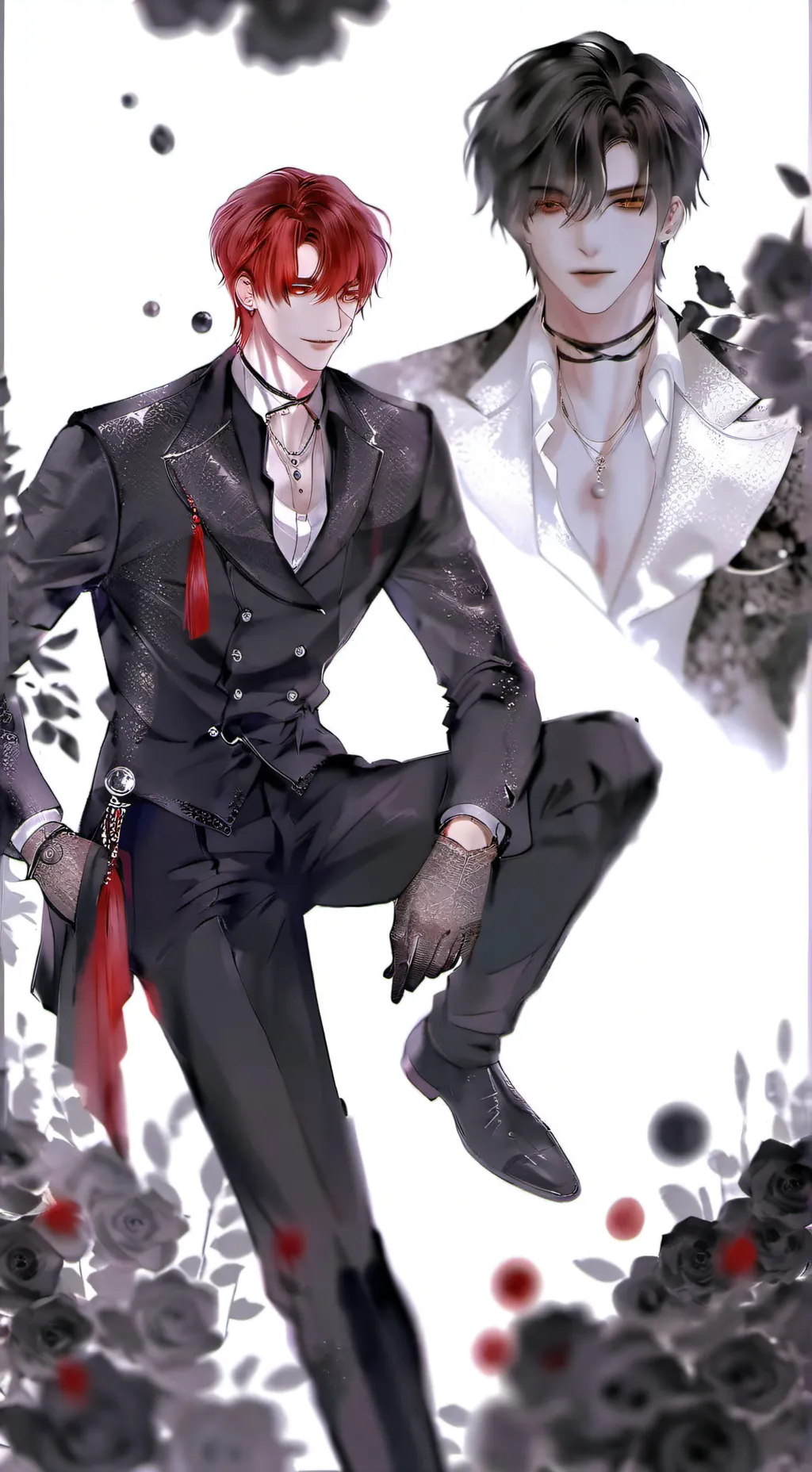 ai character: focus background