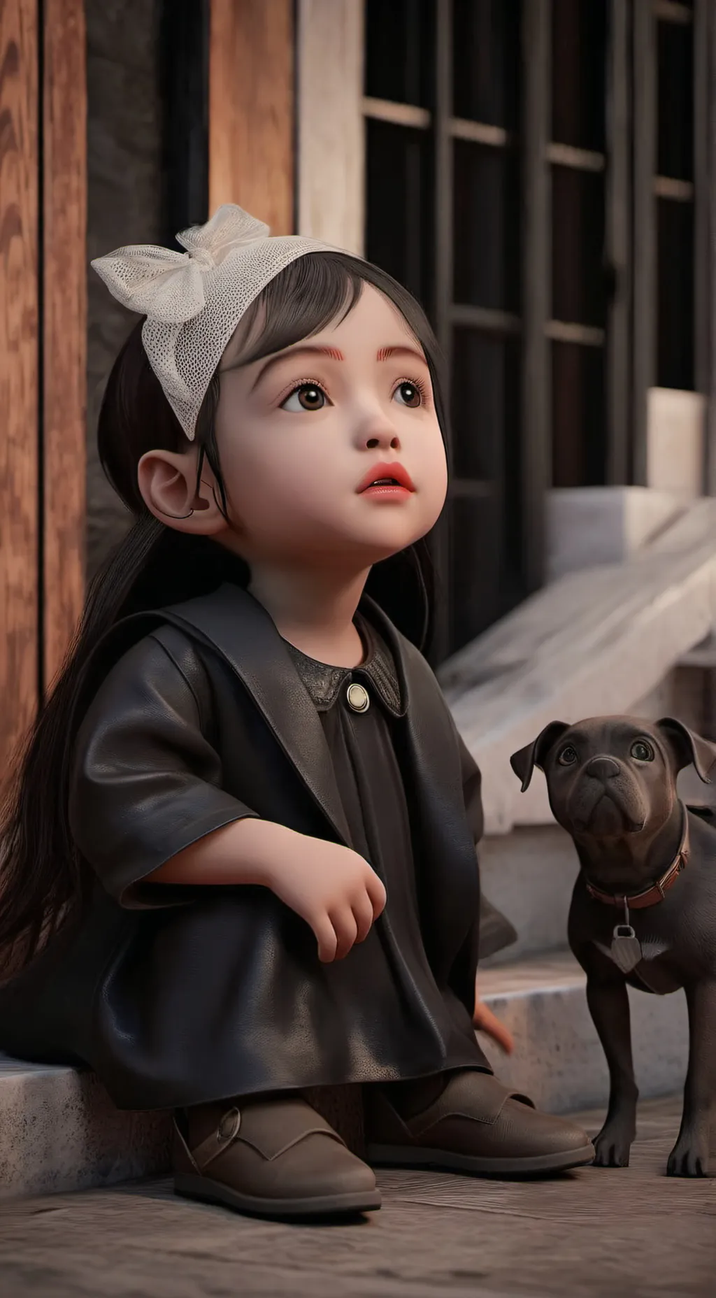 ai character: cara background