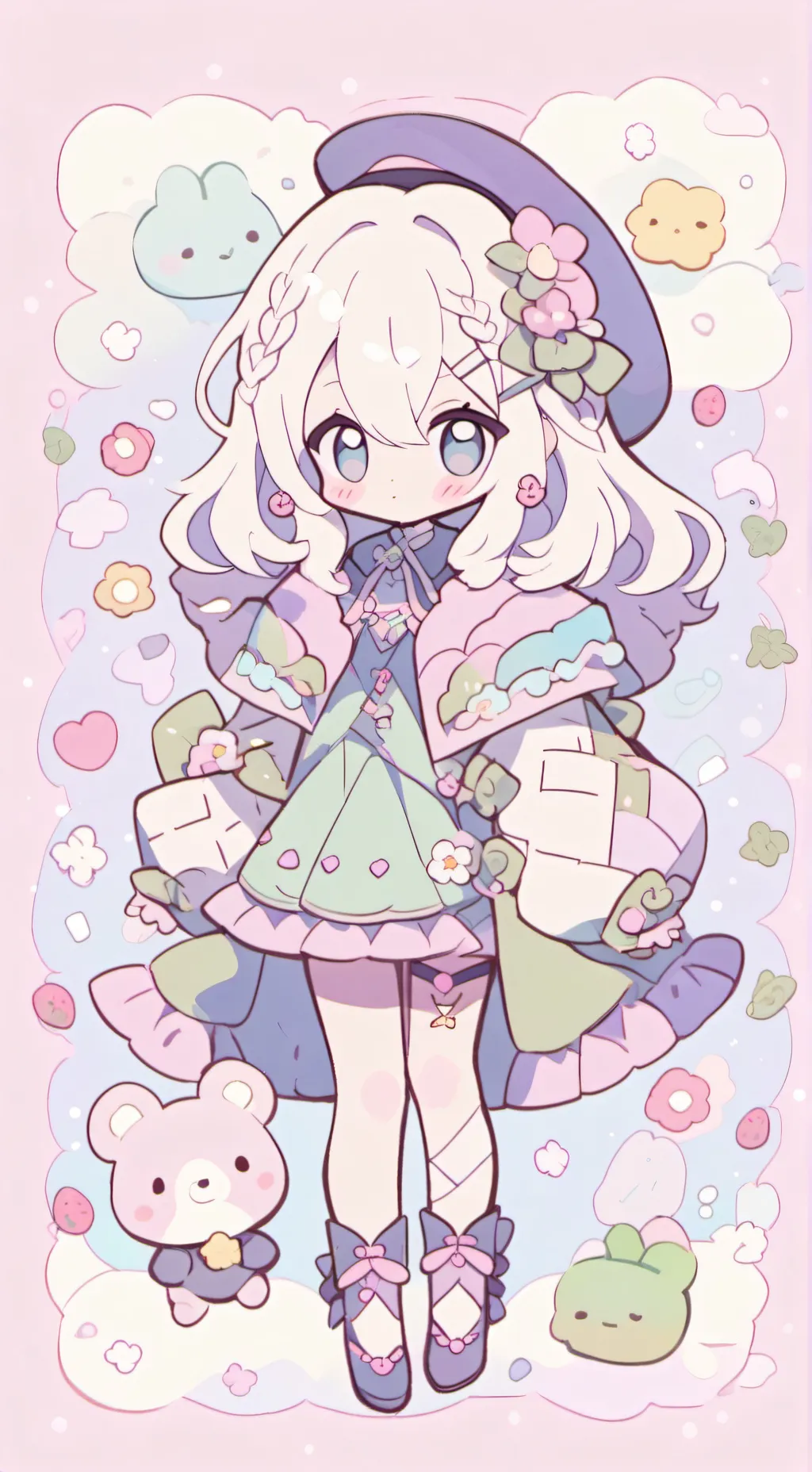 ai character: mina background