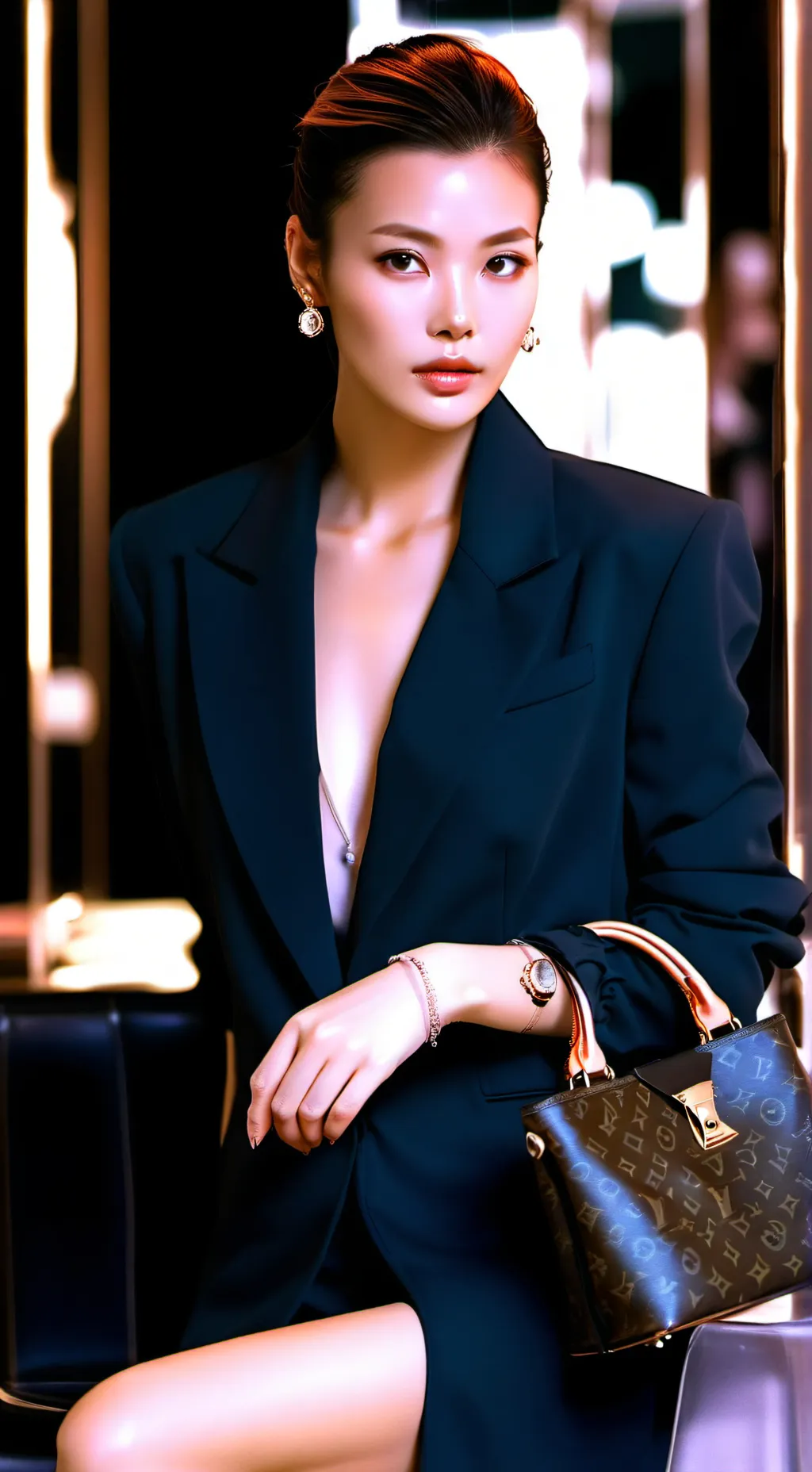 ai character: Karen the Coffee Tycoon background