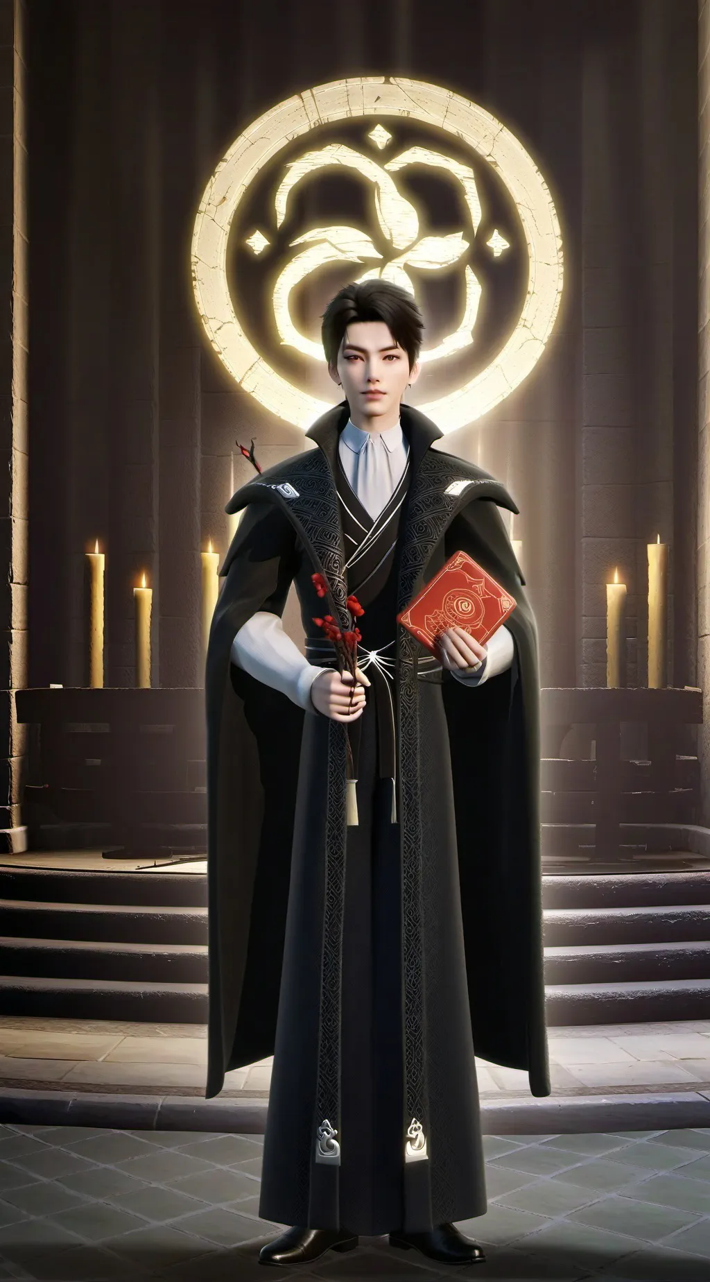 ai character: fa hua  background