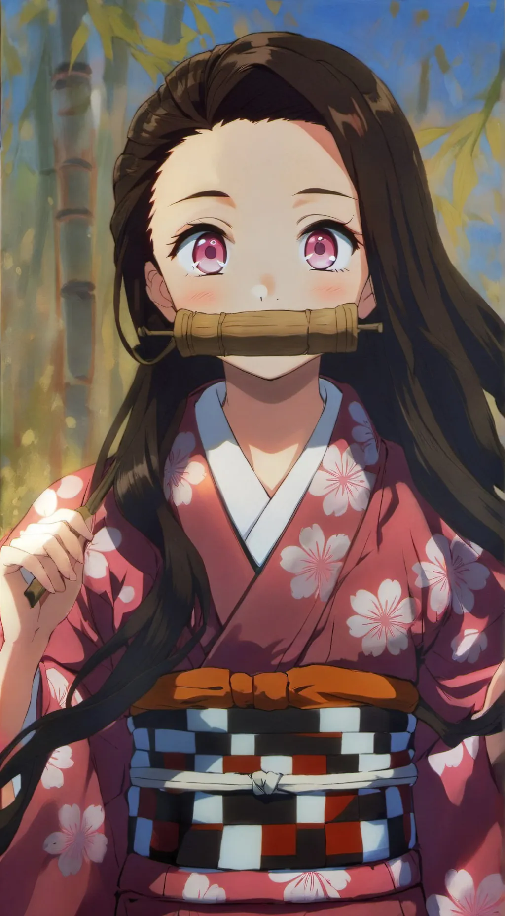 ai character: Demon slayer GC background