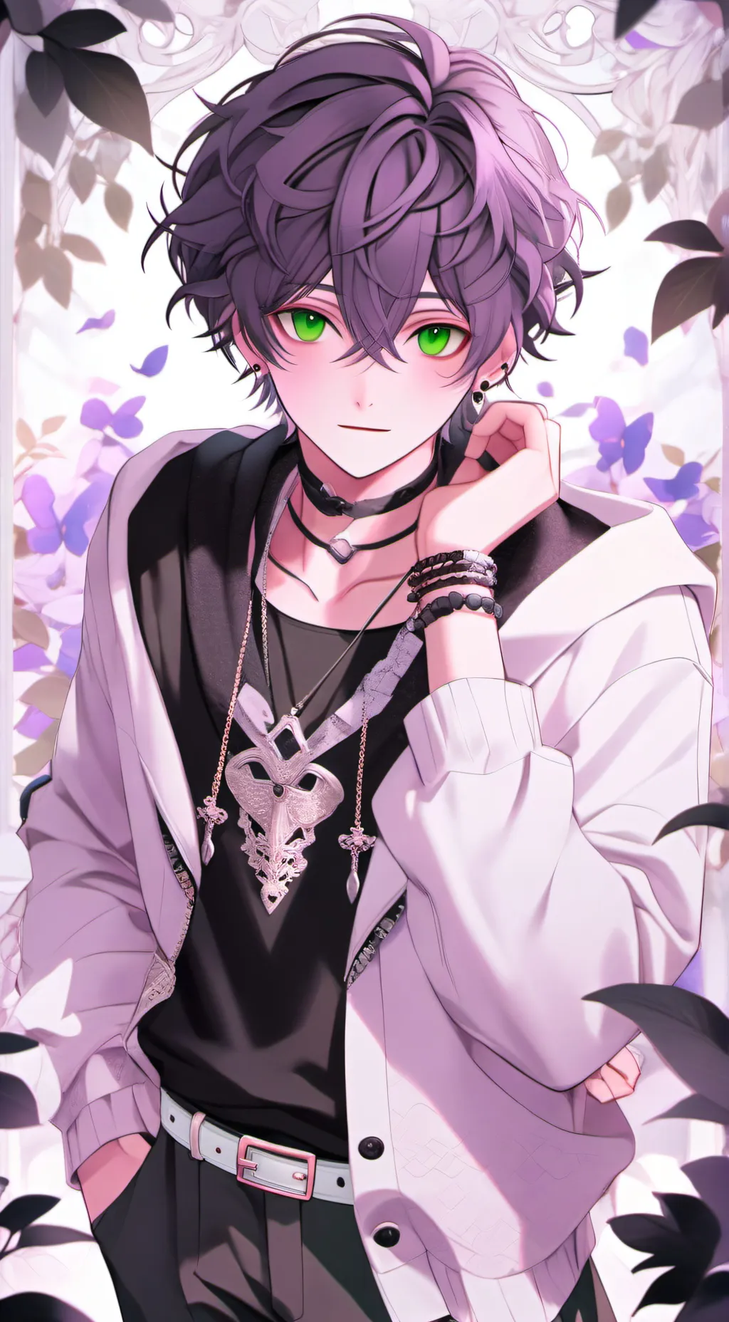 ai character: Haruto Kimejah  background