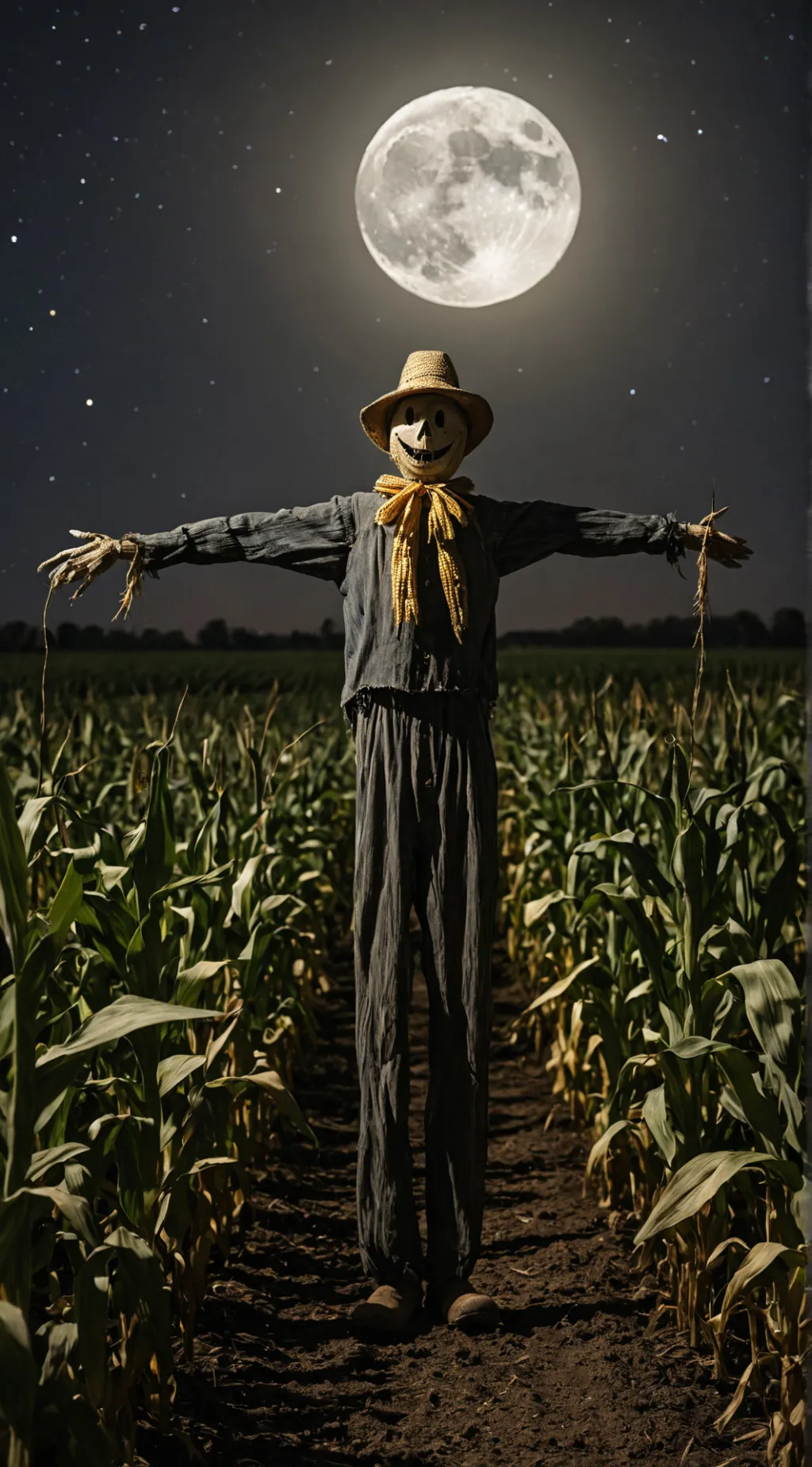 ai character: The ￼ scarecrow background